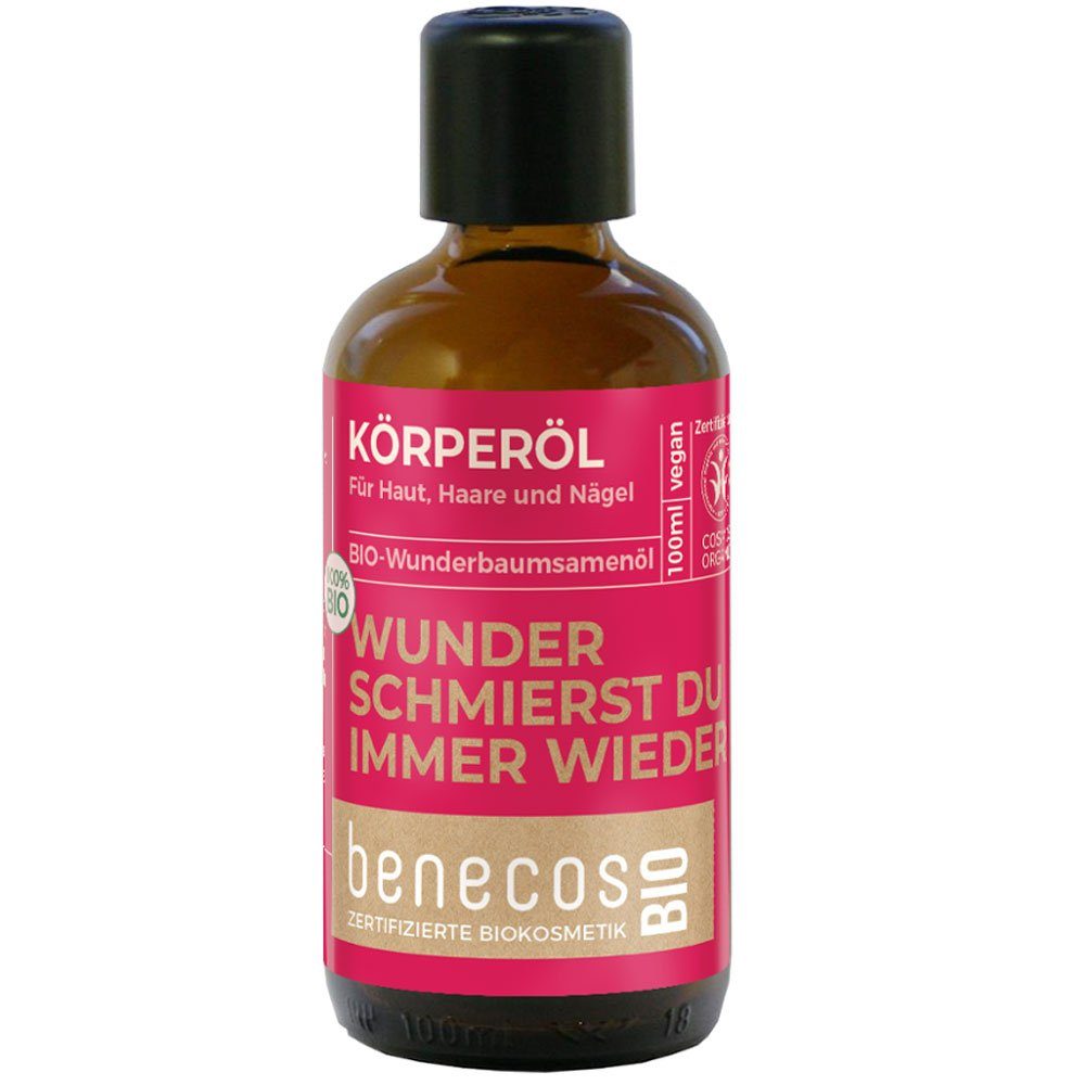 Benecos Körperöl Wunderbaumsamenöl, 100 ml