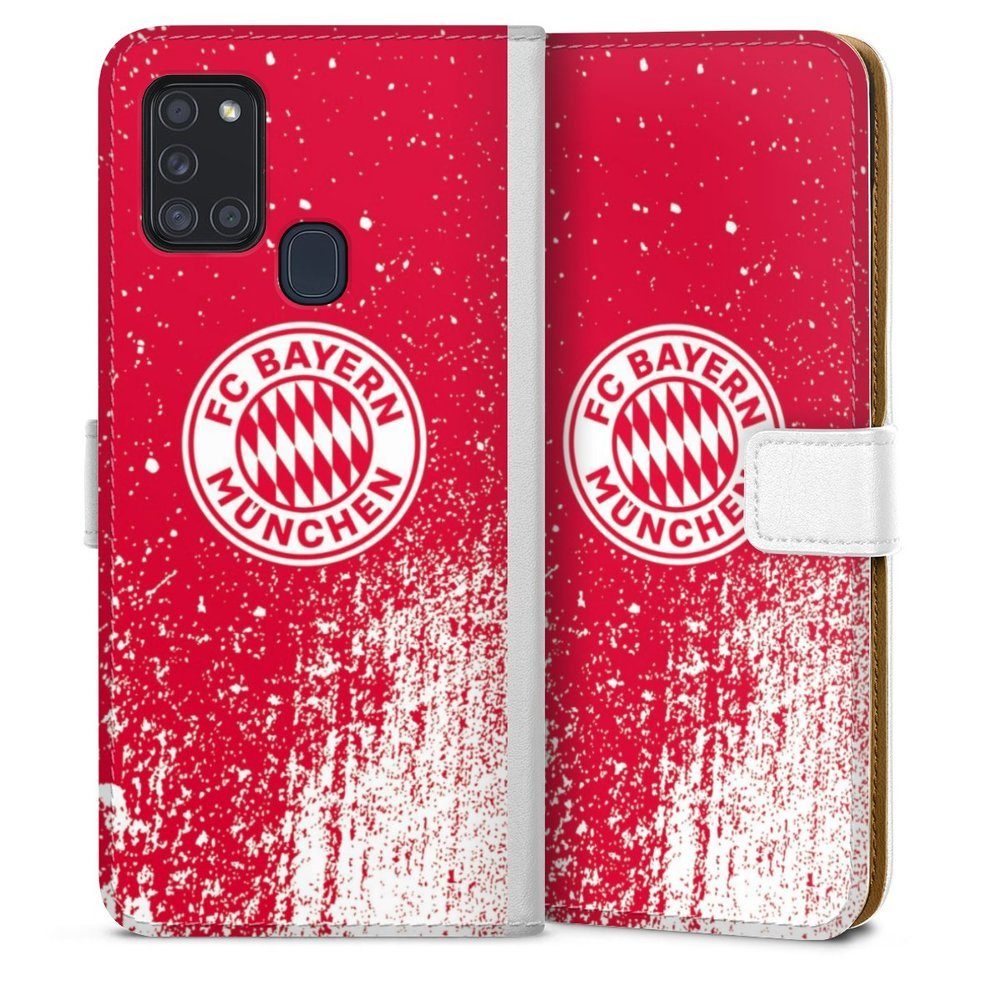 DeinDesign Handyhülle »Splatter Rot - FCB«, Hülle, Handy Flip Case, Wallet  Cover, Handytasche Leder FC Bayern München Offizielles Lizenzprodukt FCB  online kaufen | OTTO