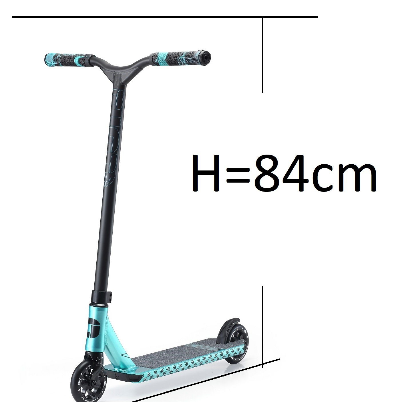 Blunt Stuntscooter »Blunt Colt S4 Complete StuntScooter H=84cm Türkis«
