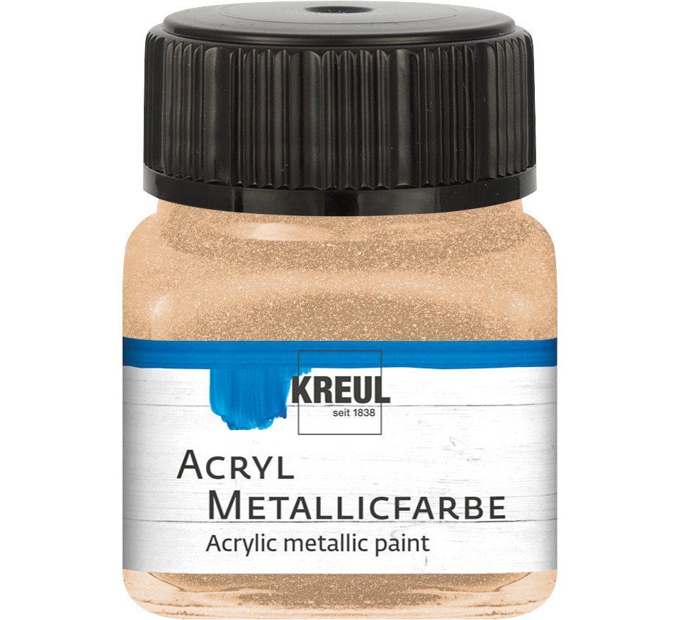Kreul Künstlerstift Kreul Acryl Metallicfarbe champagner 20 ml