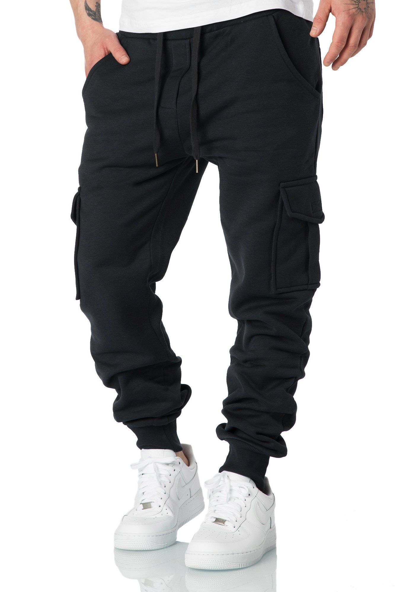 REPUBLIX Cargohose JOHN Herren Sweatpants Jogginghose Trainingshose