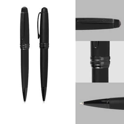 CROSS-USA Kugelschreiber CROSS Kugelschreiber Bailey Mattschwarz, schwarze PVD Beschläge