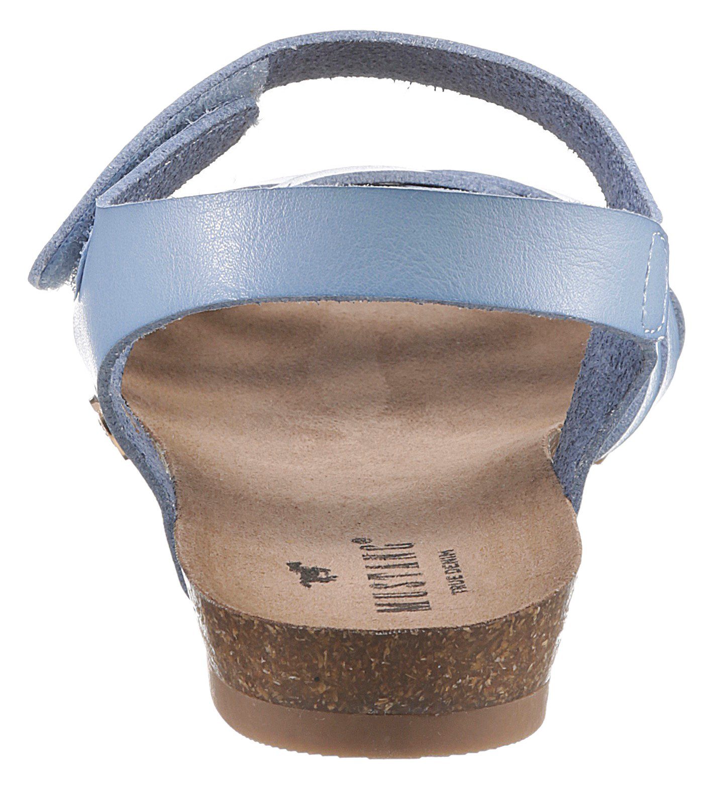 Mustang Shoes Riemchensandale, Sommerschuh, Sandalette, Klettschuh, günstig online kaufen