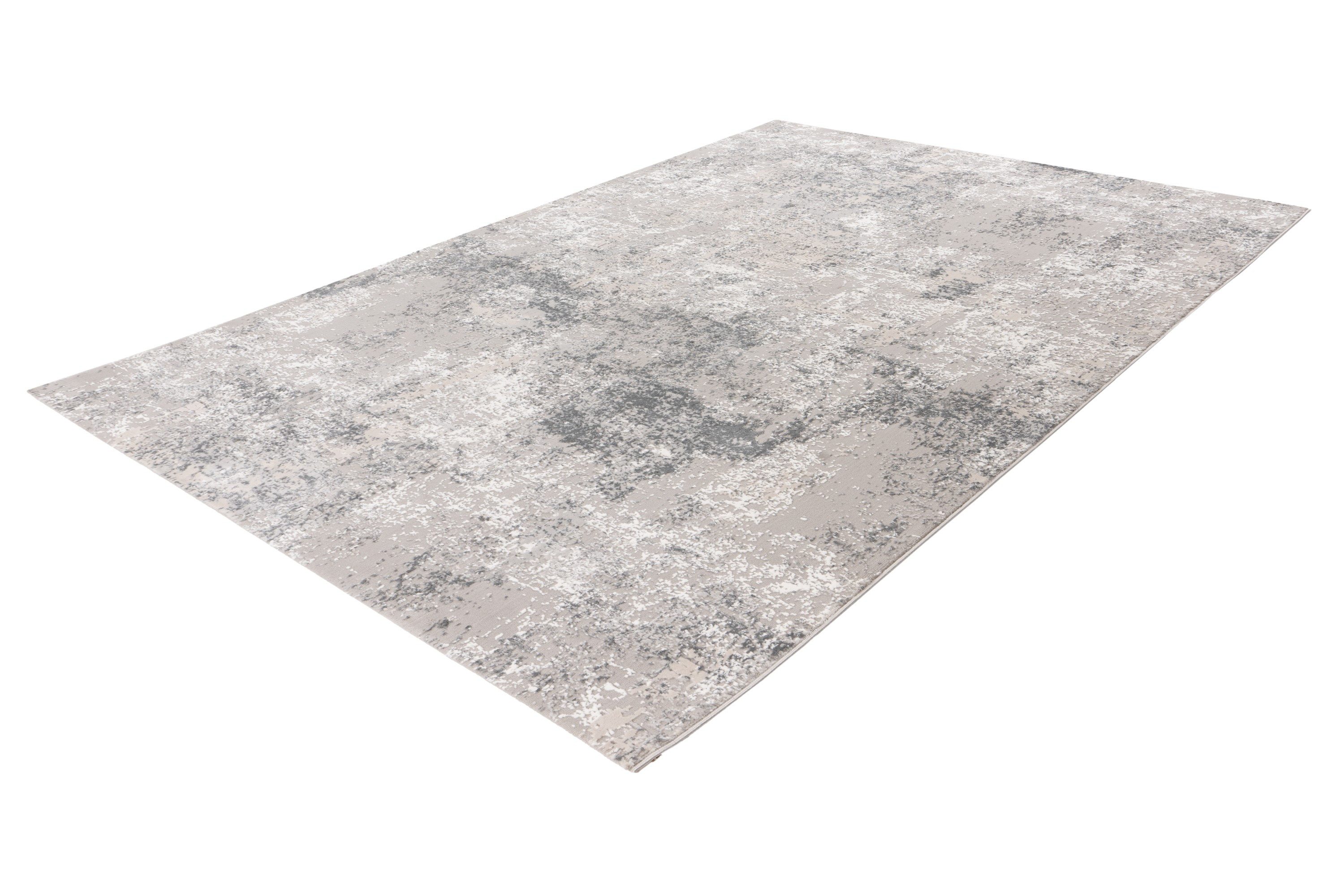Kayoom Teppich Stage 725, rechteckig, Höhe: 11 mm, weicher Kurzflor, Struktur, Wohnzimmer