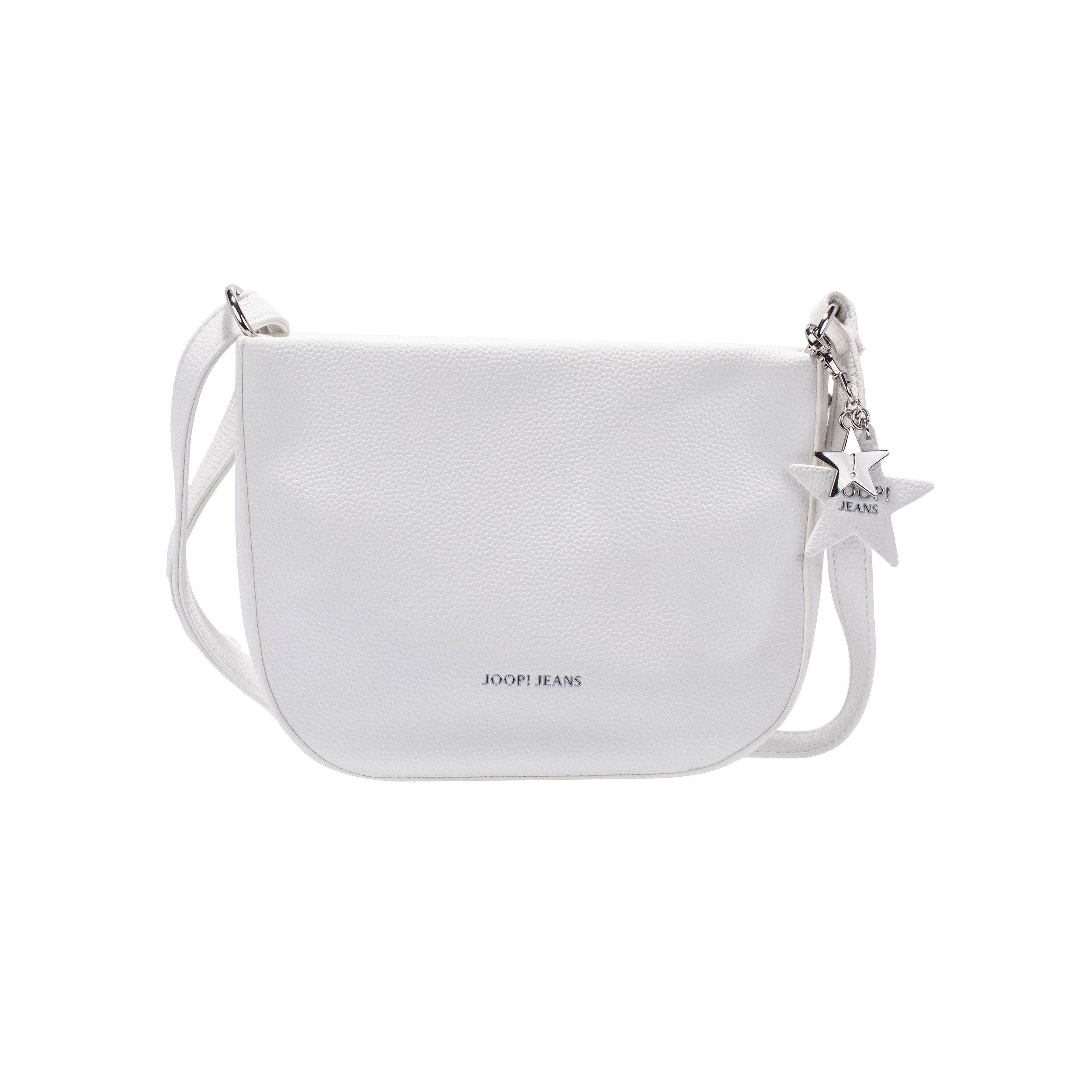 Joop Jeans Schultertasche salve stella shoulderbag shz (Set, Mit abnehmbarem Schlüsselanhänger), Damen Umhängetasche, Handtasche mit Reißverschluss