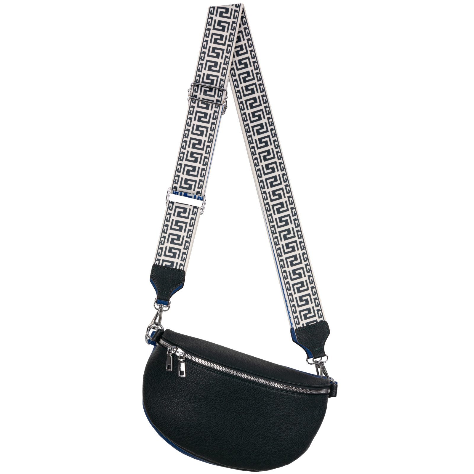 Gürteltasche Bauchtasche Umhängetasche Crossbody-Bag Kunstleder Italy-Design