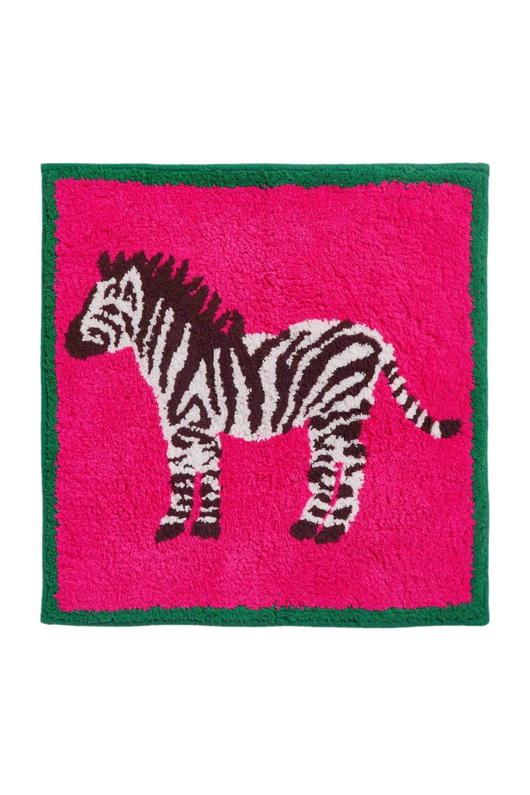 Next Badematte Badematte Zebramuster aus 100 % Baumwolle, Baumwolle günstig online kaufen