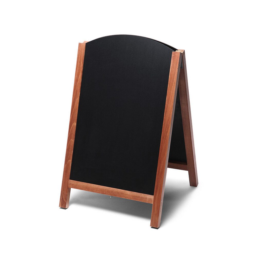 Einzelrahmen Showdown Displays Kundenstopper Tafel Holz Fast Switch Hellbraun (55x8