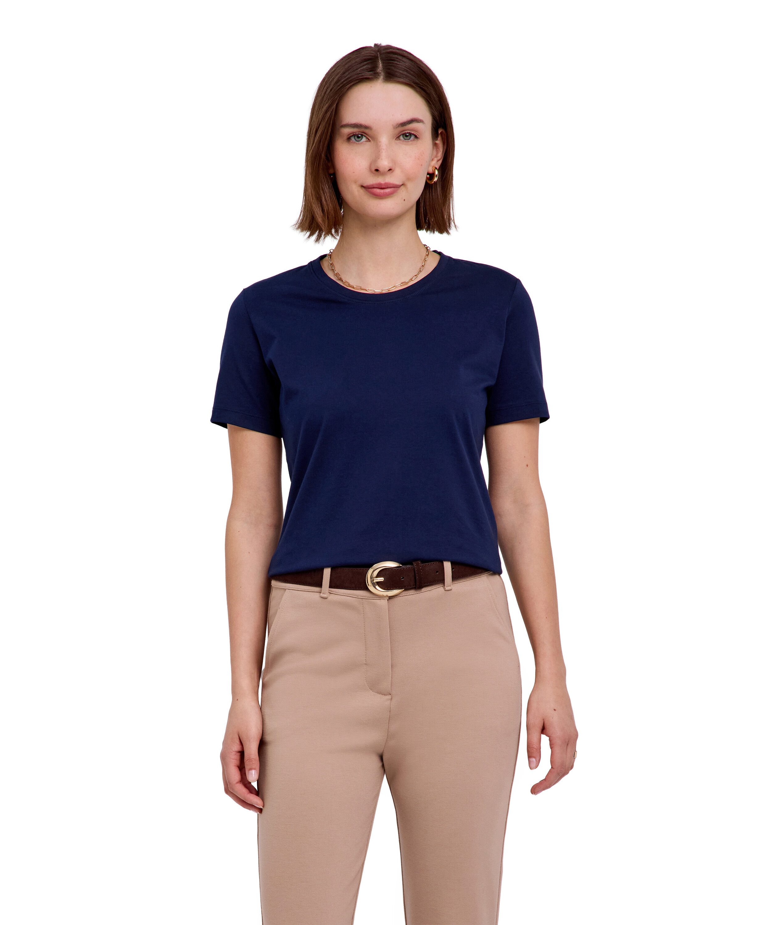 T-Shirt T-Shirt aus reiner Baumwolle