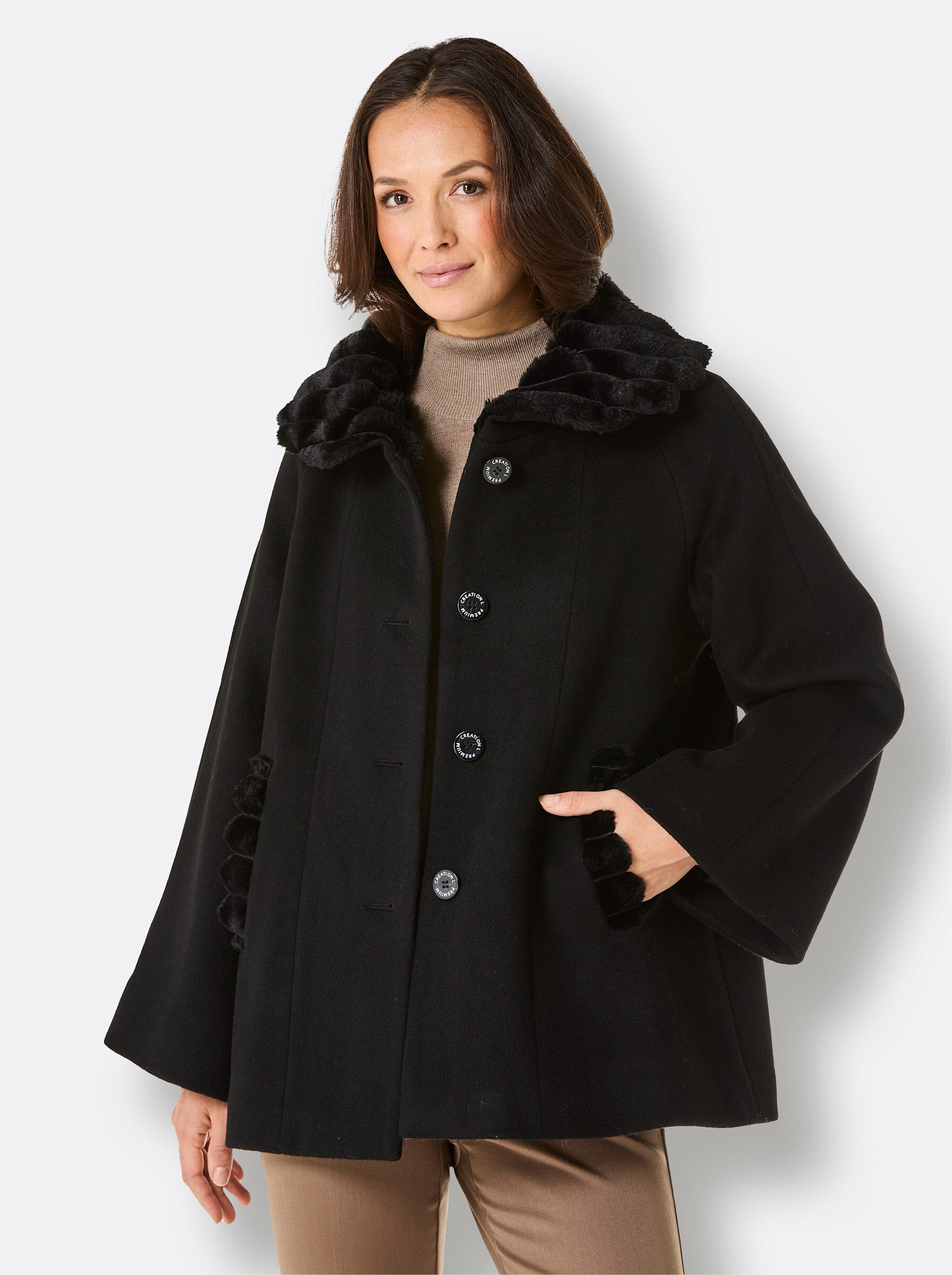 creation L Allwetterjacke Wolljacke günstig online kaufen