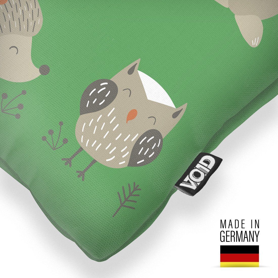 Hirsch Hase Wald Rentier Deko Fuchs Sofa-Kissen Fuchs Weihnachten Kissenbezug, Kinder Stück), Waldtiere Kinder Tiere Kissenbezug VOID (1