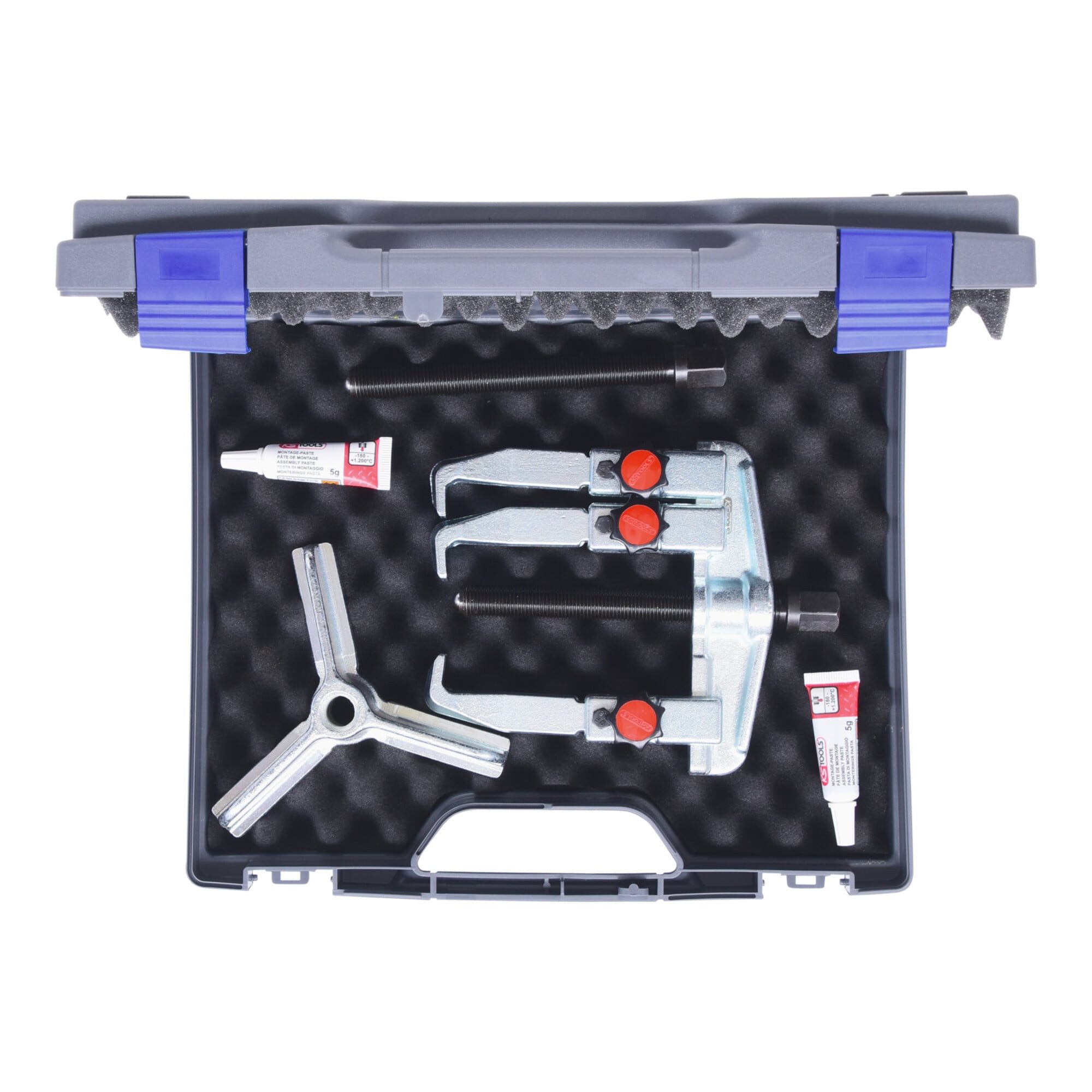 KS Tools Radnabenabzieher KS Tools Schnellspann-Universal-Abzieher-Satz, 7-teilig 20-90mm