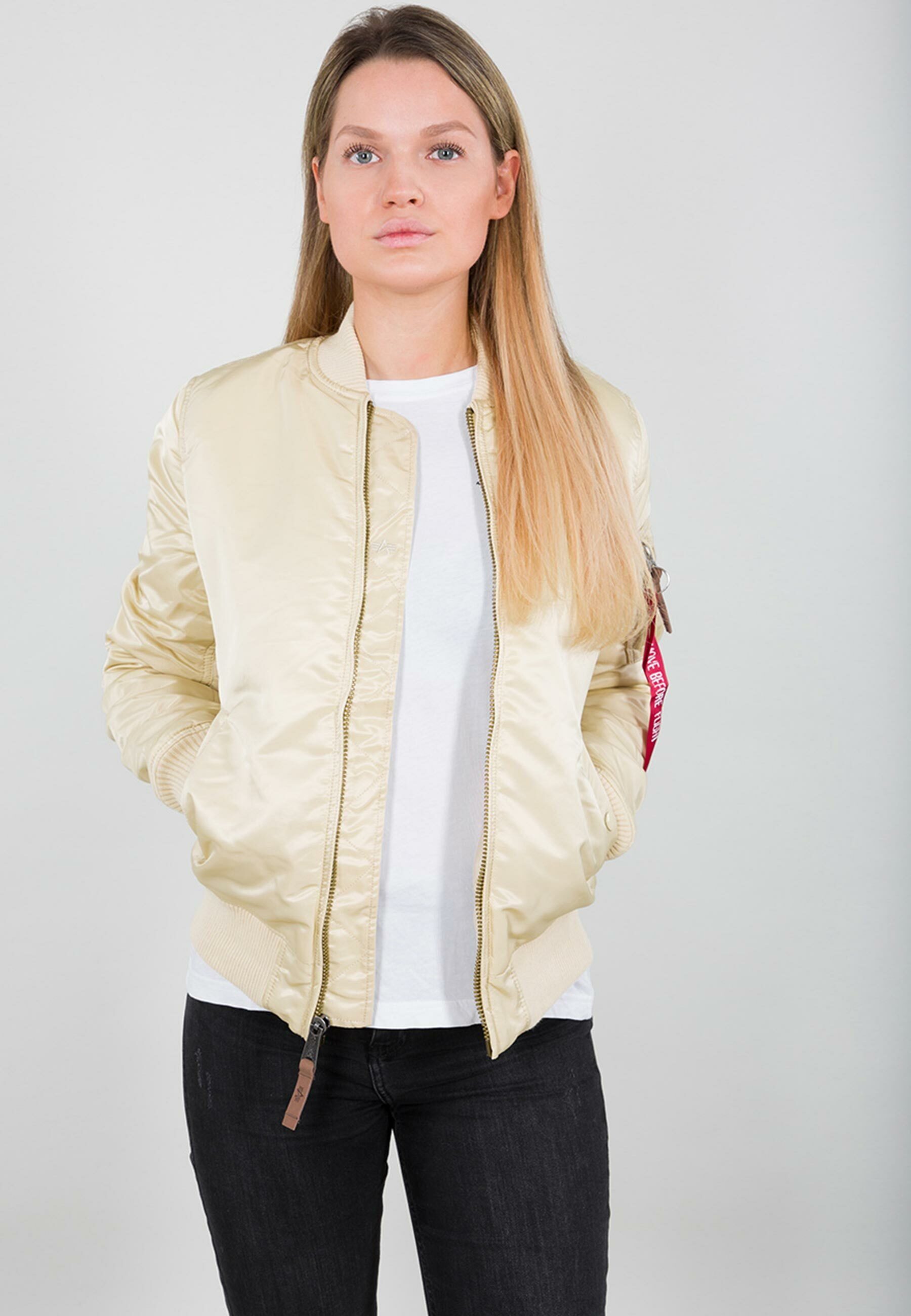 Alpha Industries Industries Alpha Bomber VF 59 & caramel Bomberjacke MA-1 Jackets - Flight Women Wmn