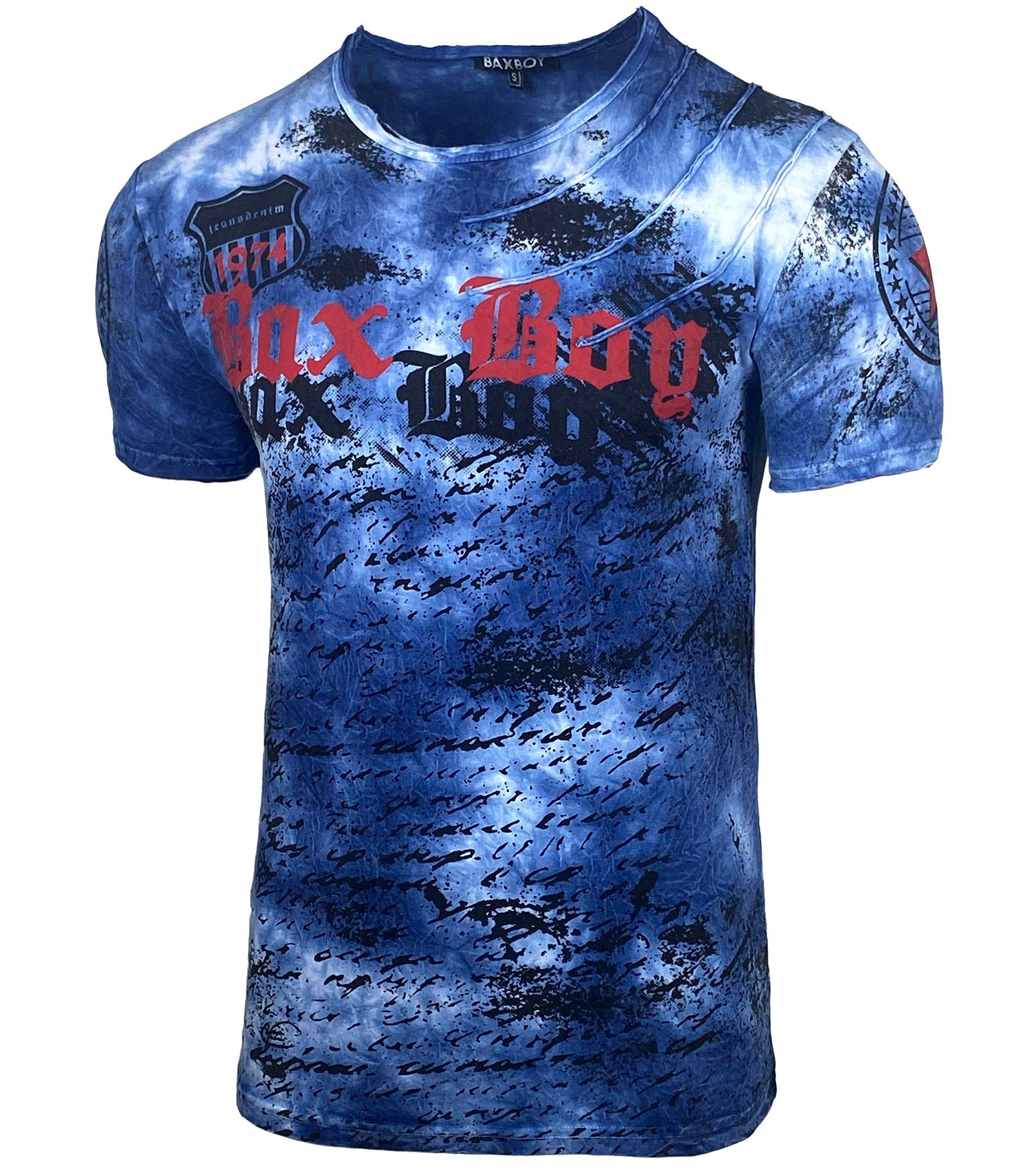 Baxboy T-Shirt Baxboy Waschung T-Shirt mit günstig online kaufen