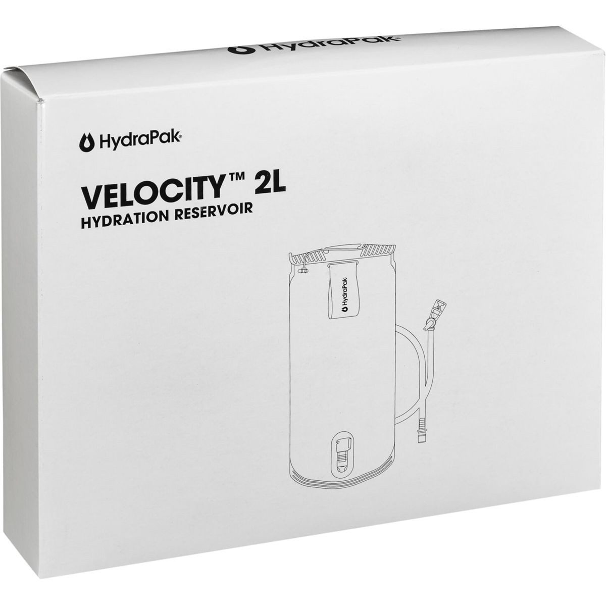 HydraPak Trinkflasche Velocity 2L Trinkbeutel