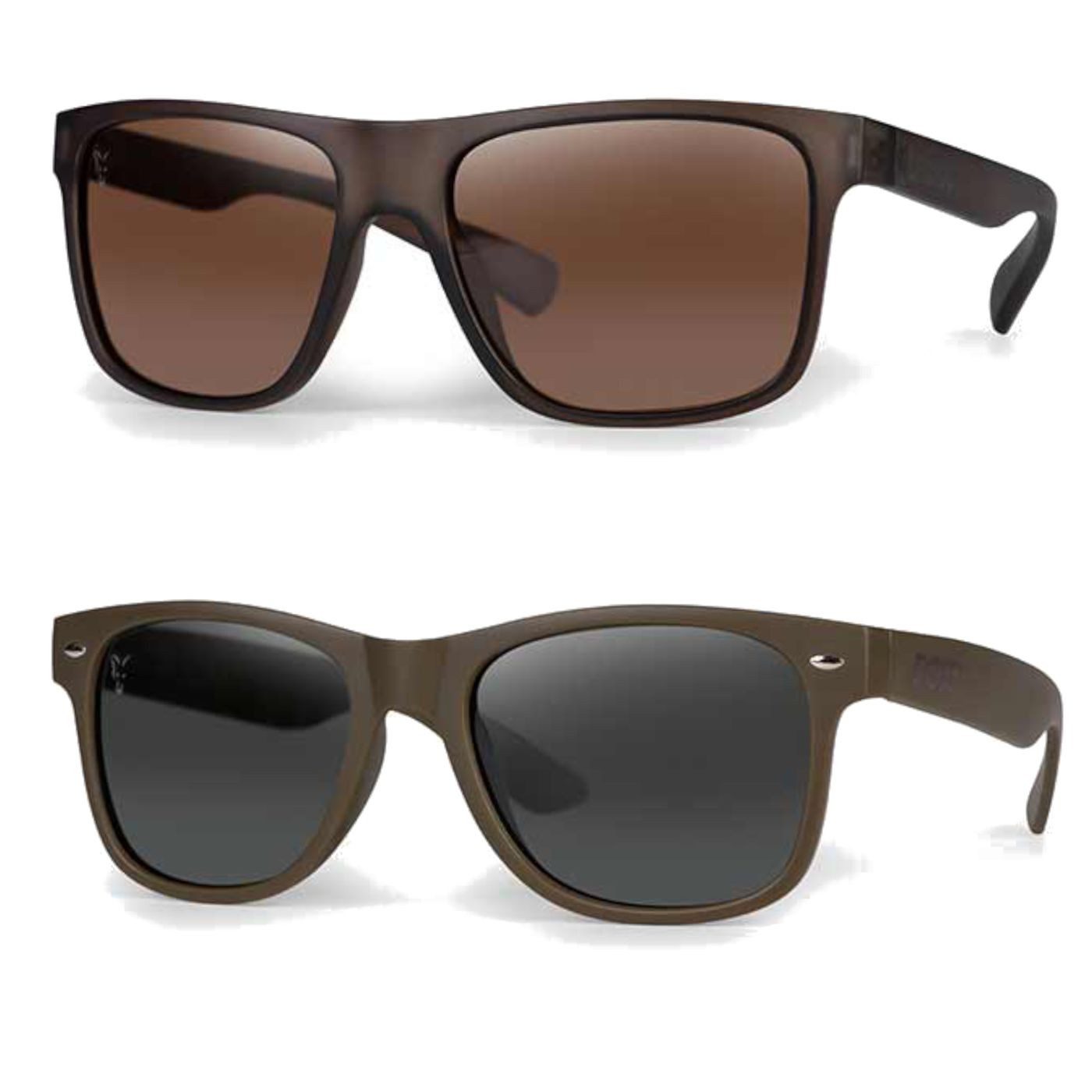 FOX International Sonnenbrille Fox Avius Trans Khaki - Brown Lens