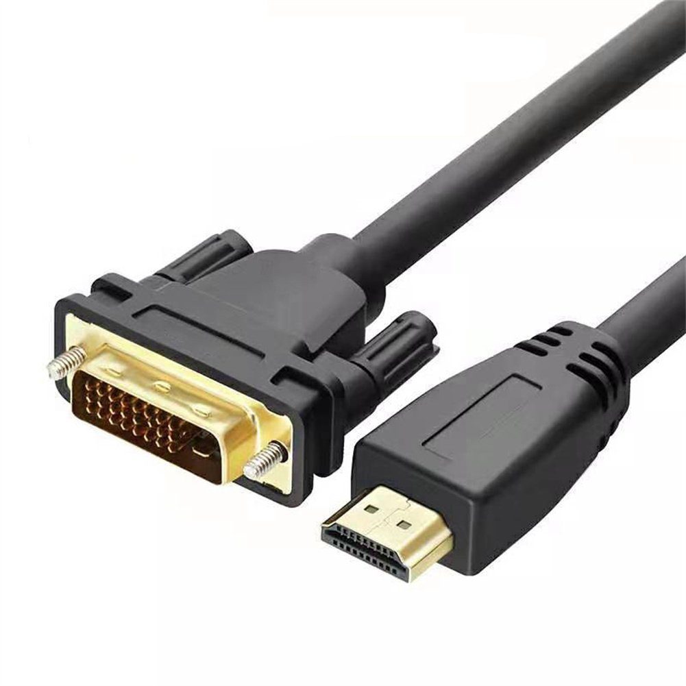 ELEKIN HDMI auf DVI Adapter kabel 1M,HDMI auf DVI-D 24+1 Monitorkabel ...