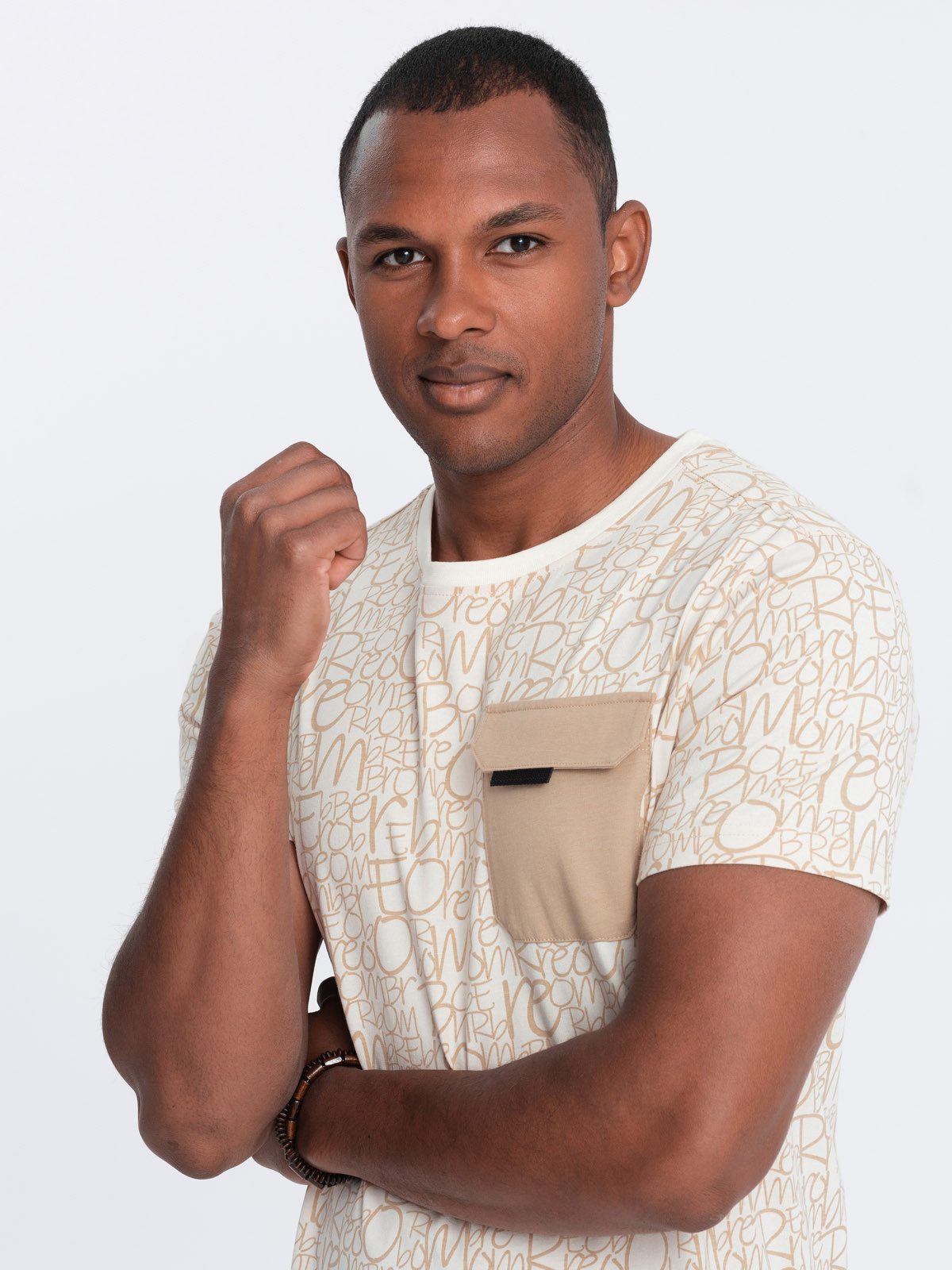 OMBRE Print-Shirt Baumwoll-T-Shirt für Herren mit günstig online kaufen