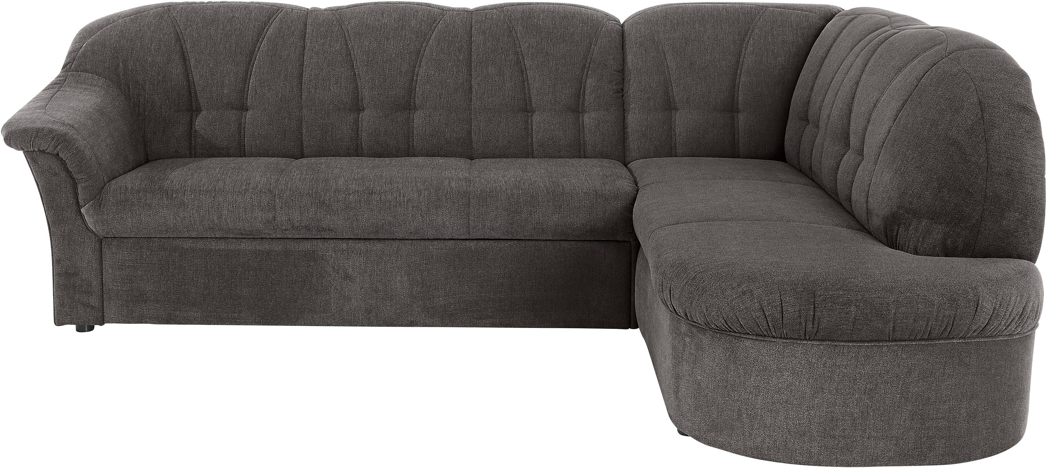 DOMO collection Ecksofa Pegnitz, elegante Rückensteppung, günstig online kaufen