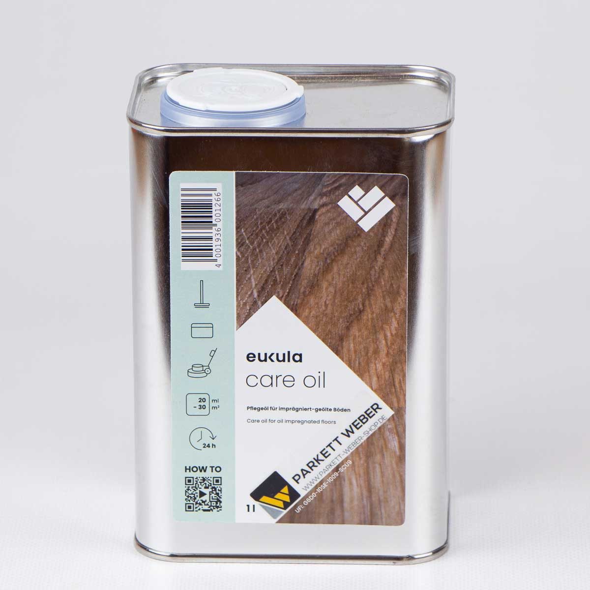 Eukula eukula care oil Pflegeöl 1 Liter Bodenpflegemittel