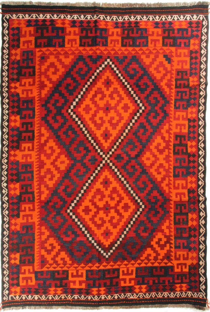 Orientteppich Kelim rechteckig, Antik 3 Afghan Nain Trading, 211x310 Höhe: mm Orientteppich, Handgewebter