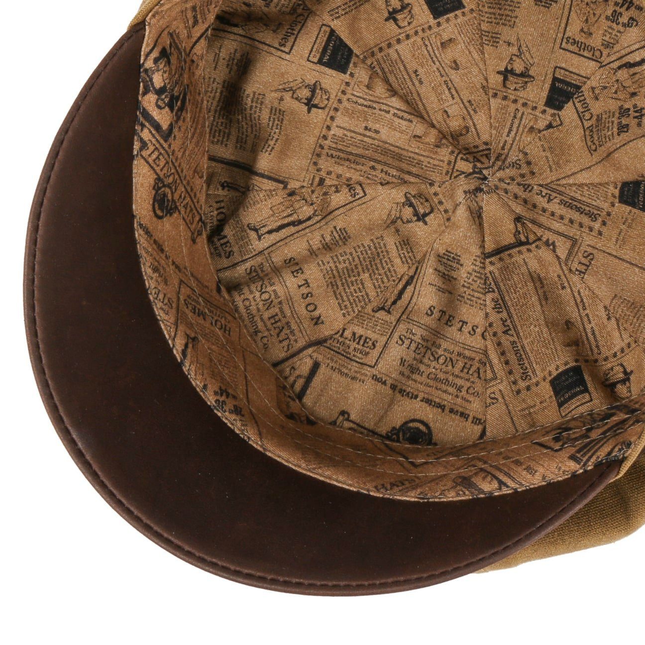 Stetson Ballonmütze (1-St) Schirmmütze mit Schirm, Made in Germany