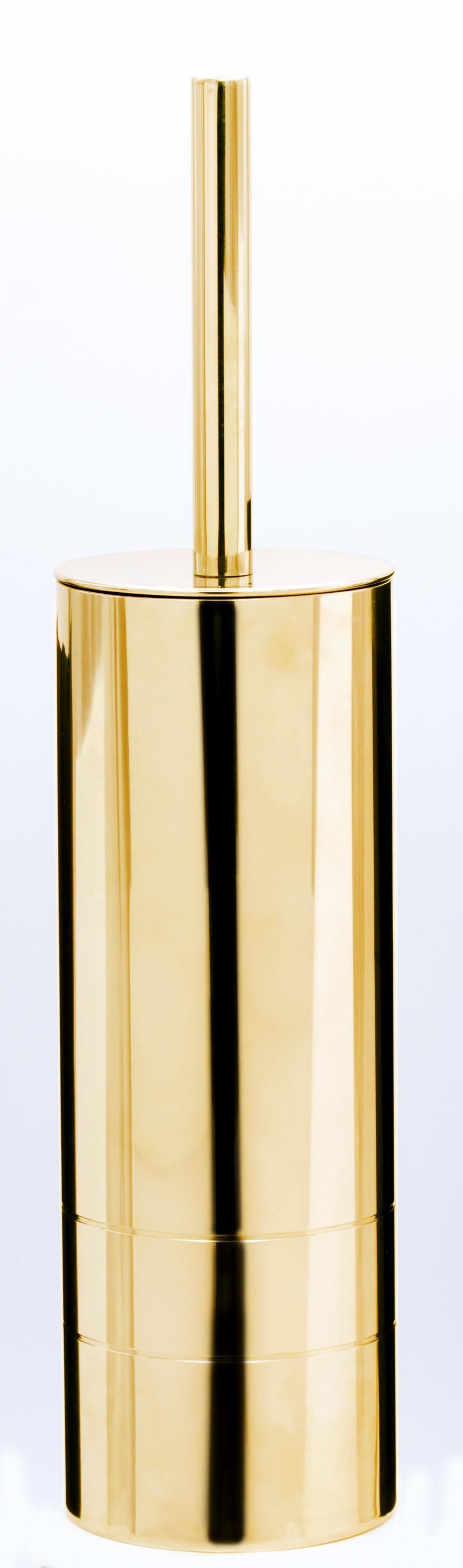 Badaccessoire-Set WC-Bürste London goldfarben