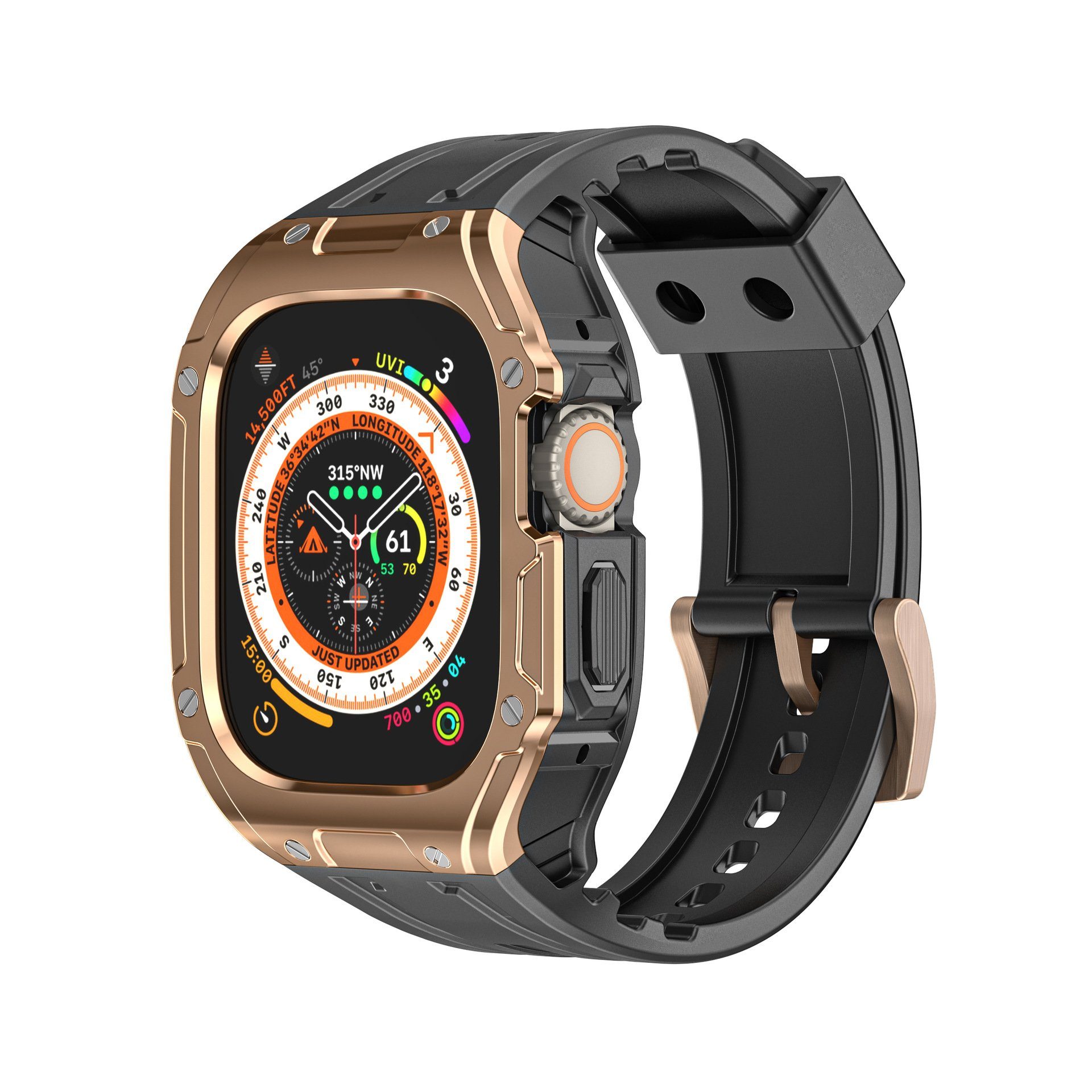 Watch für iwatch8Ultra49mm Apple Schutzhülle Hülle FELIXLEO Uhrenarmband