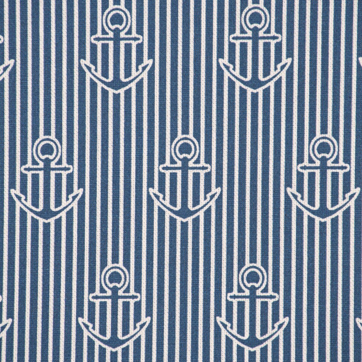 SCHÖNER SCHÖNER Streifen Iconic Tischläufer Stripe Anker LEBEN. Tischläufer handmade Anchor w, LEBEN. blau