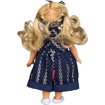 DIMIAN Stehpuppe Puppe Bambolina Boutique, mit langen Haaren und Kleid 20 cm