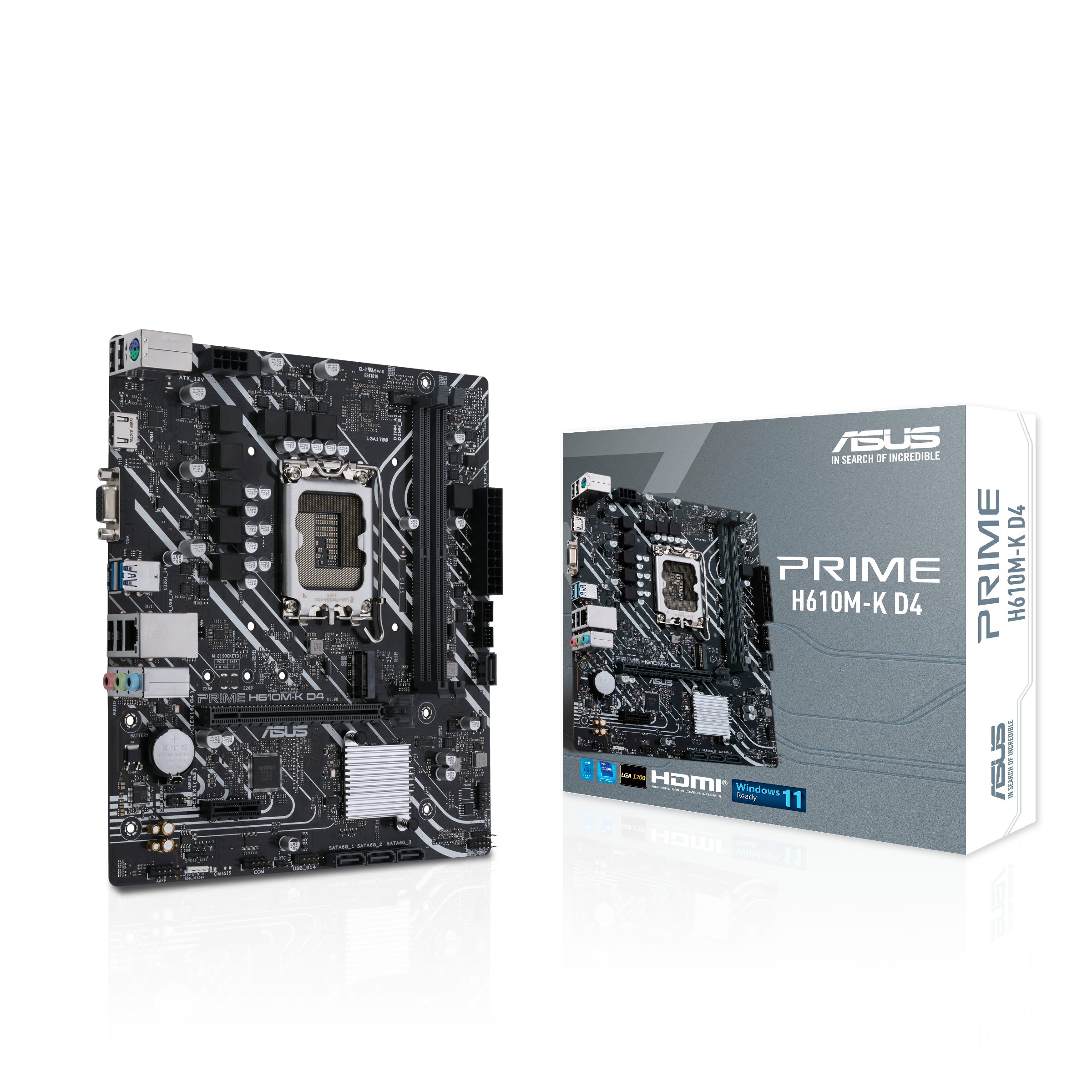 PRIME H610M-K D4 Mainboard