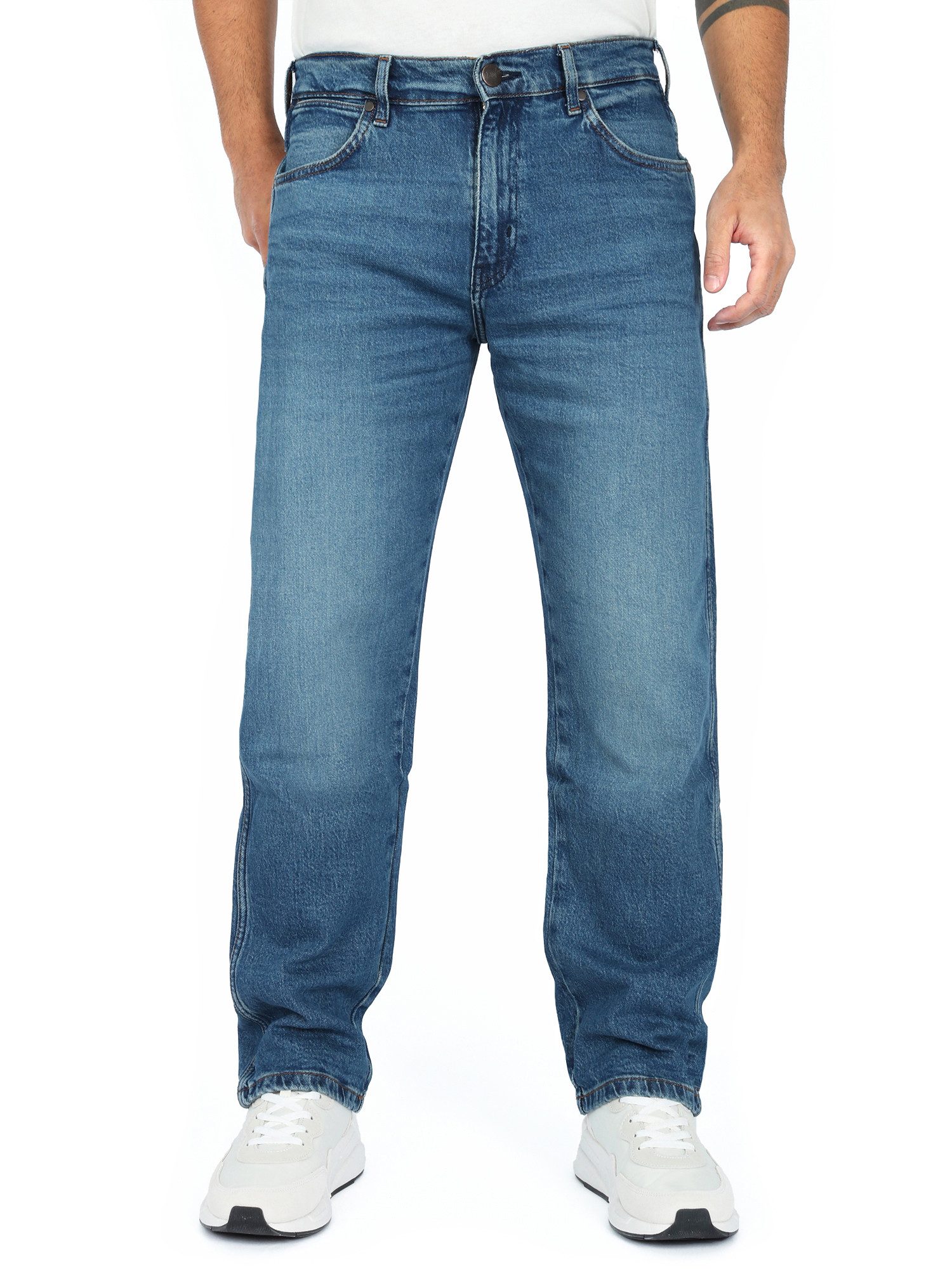 Wrangler Straight-Jeans Relaxed Fit - Frontier günstig online kaufen
