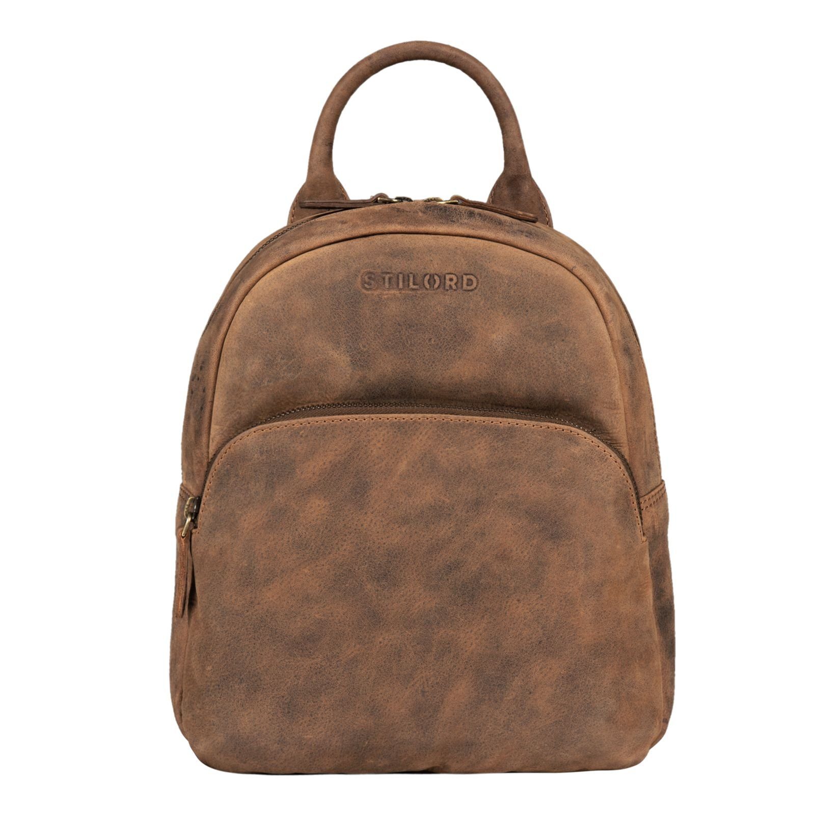 STILORD Cityrucksack "Ruby" Daypack Damen Leder