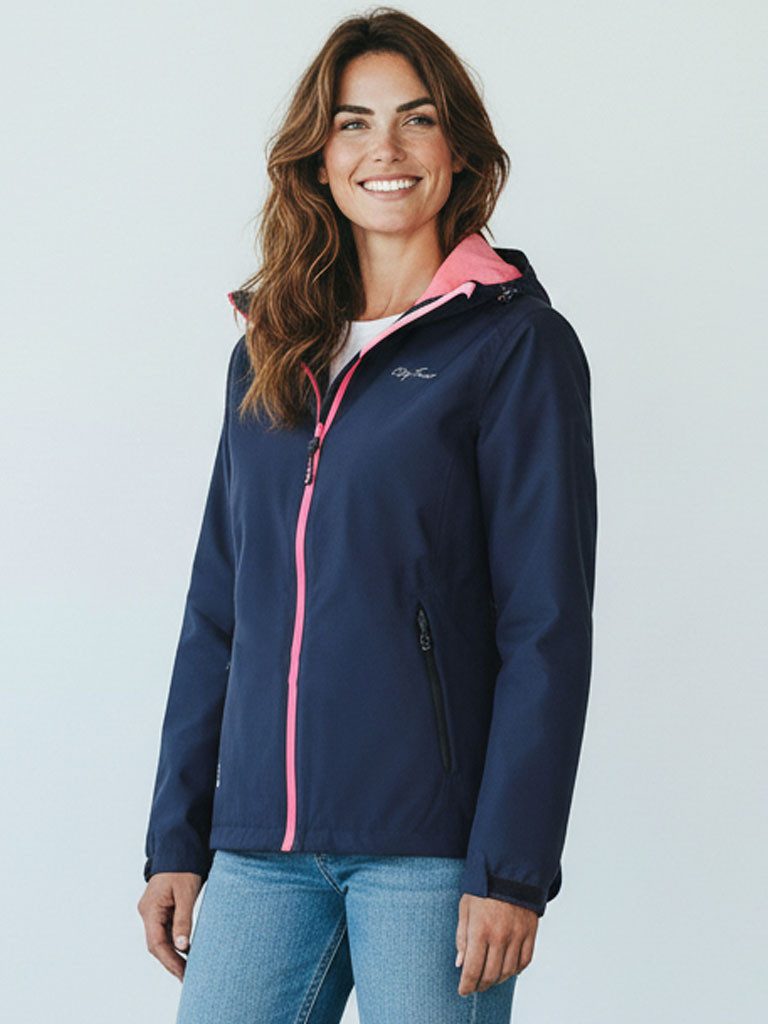 Dry Fashion Funktionsjacke Spiekeroog Damen Outdoor-Jacke Spiekeroog wind- & wasserdicht - Jacke verstaubar