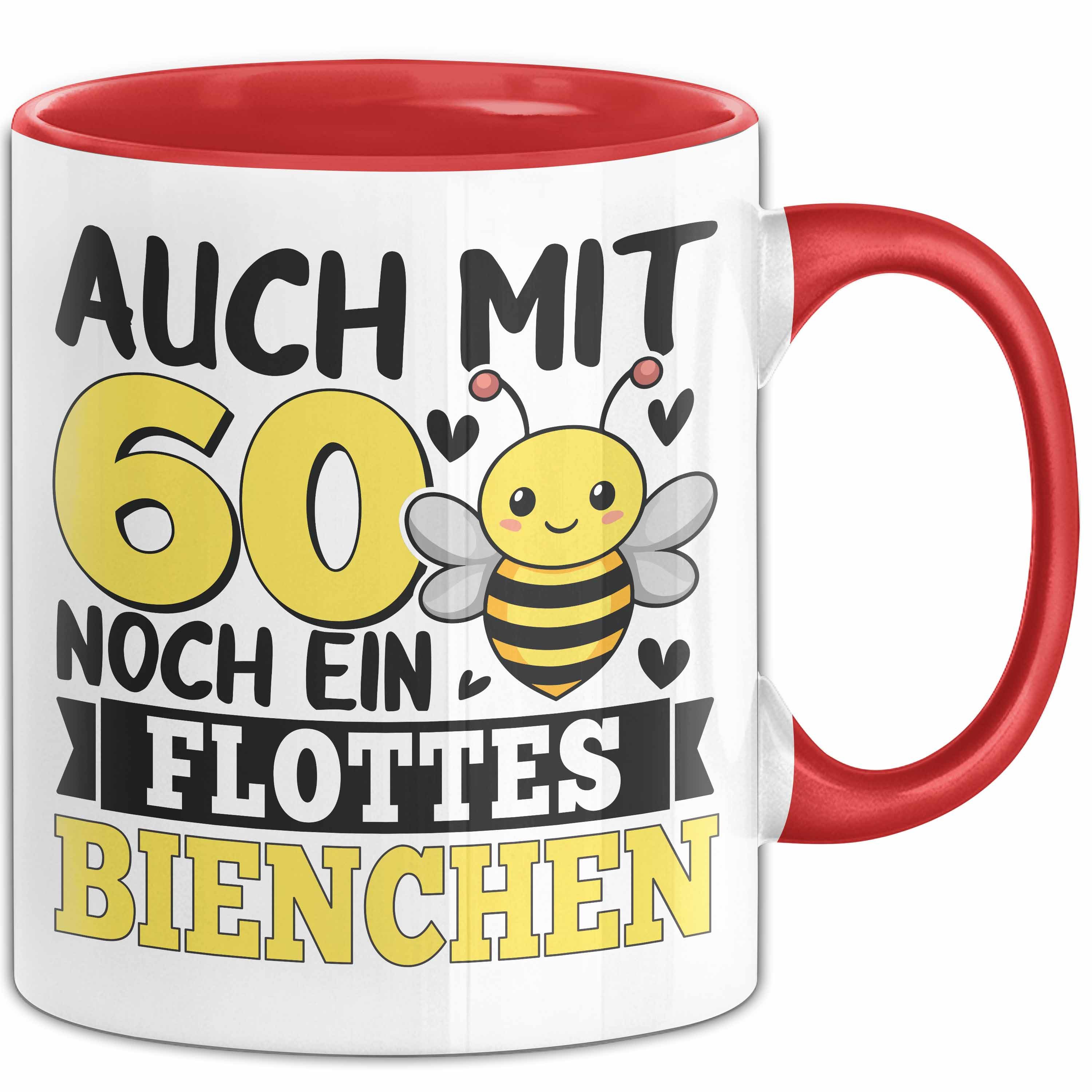 Trendation Tasse 60. Geburtstag Tasse Geschenk Frauen Mutter Auch Mit 60 Noch Ein Flott