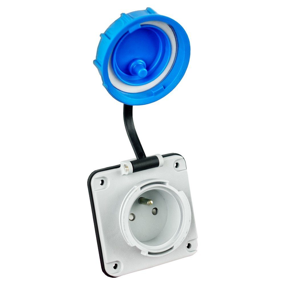 TP Electric Steckdose Hermetische Steckdose 230V 16A IP68, 1-St.