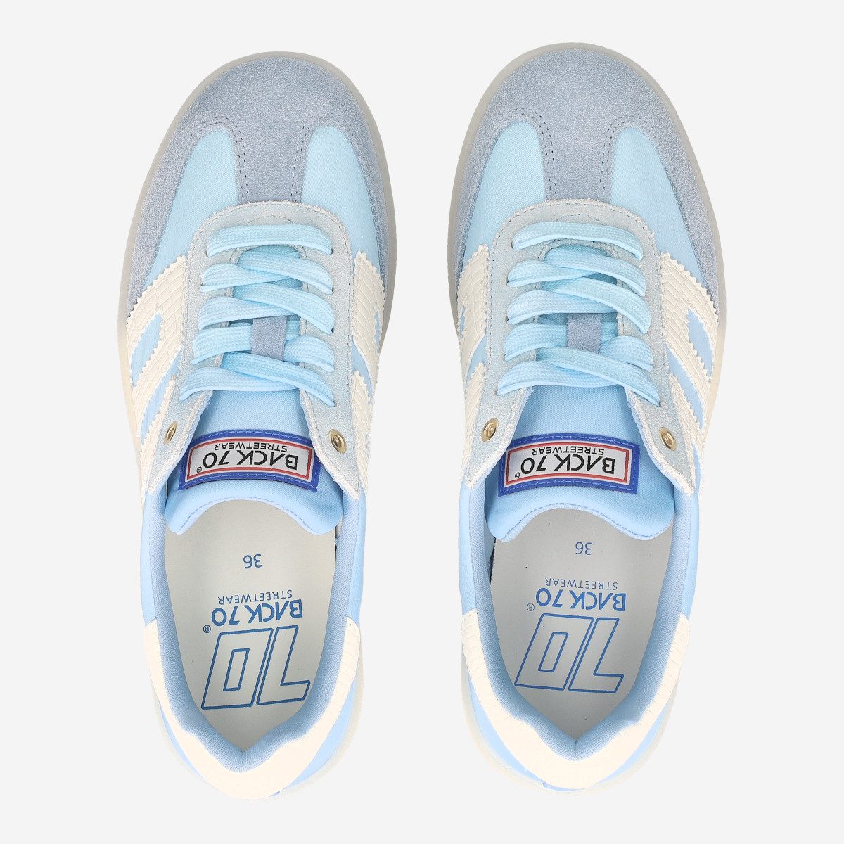 Back 70 BACK 70 108001-001167 GHOST 2515-03, Sneaker in Blau für Damen Sneaker