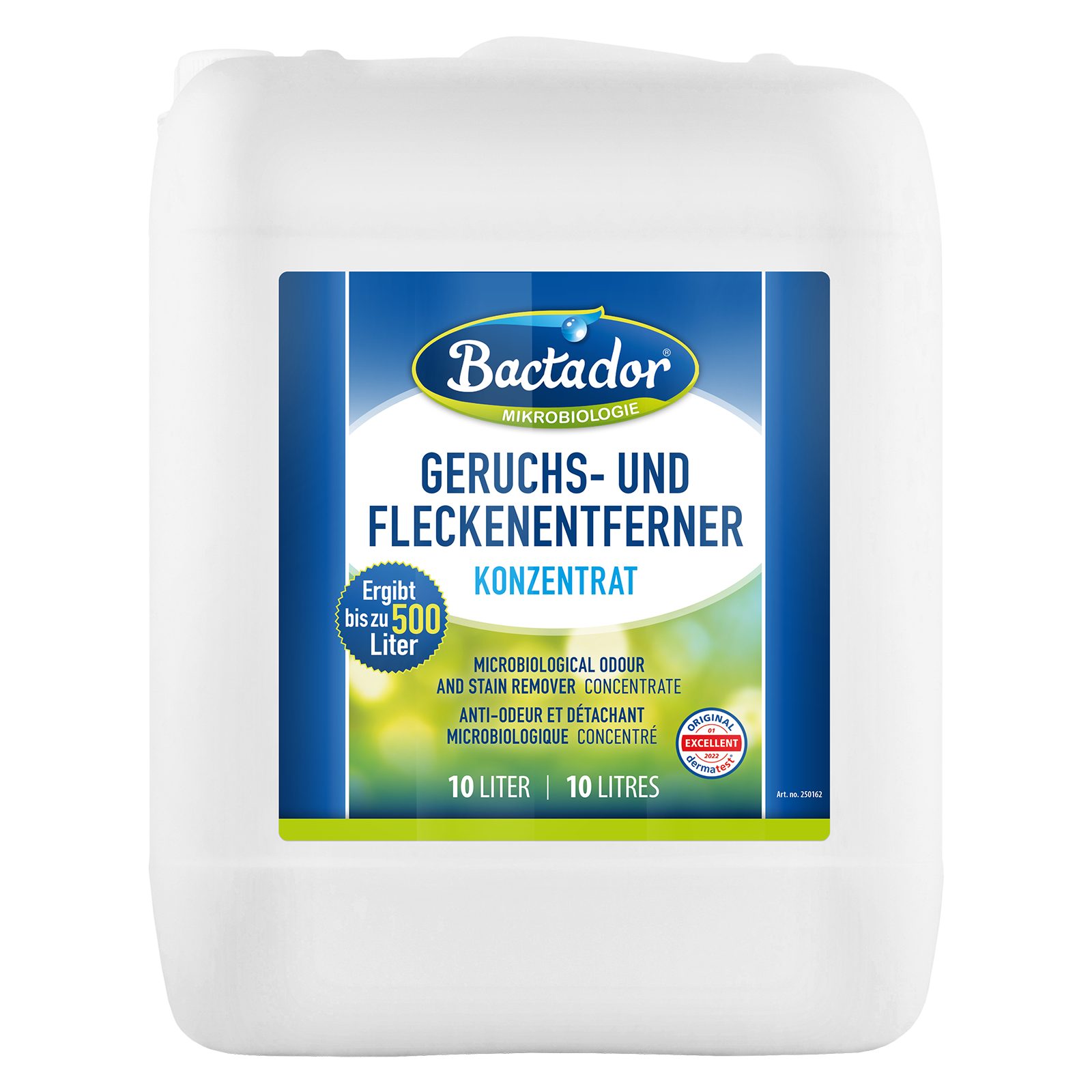 Bactador Bactador Geruchs- und Fleckenentferner Konzentrat +++ 10 Liter +++ Flüssigreiniger