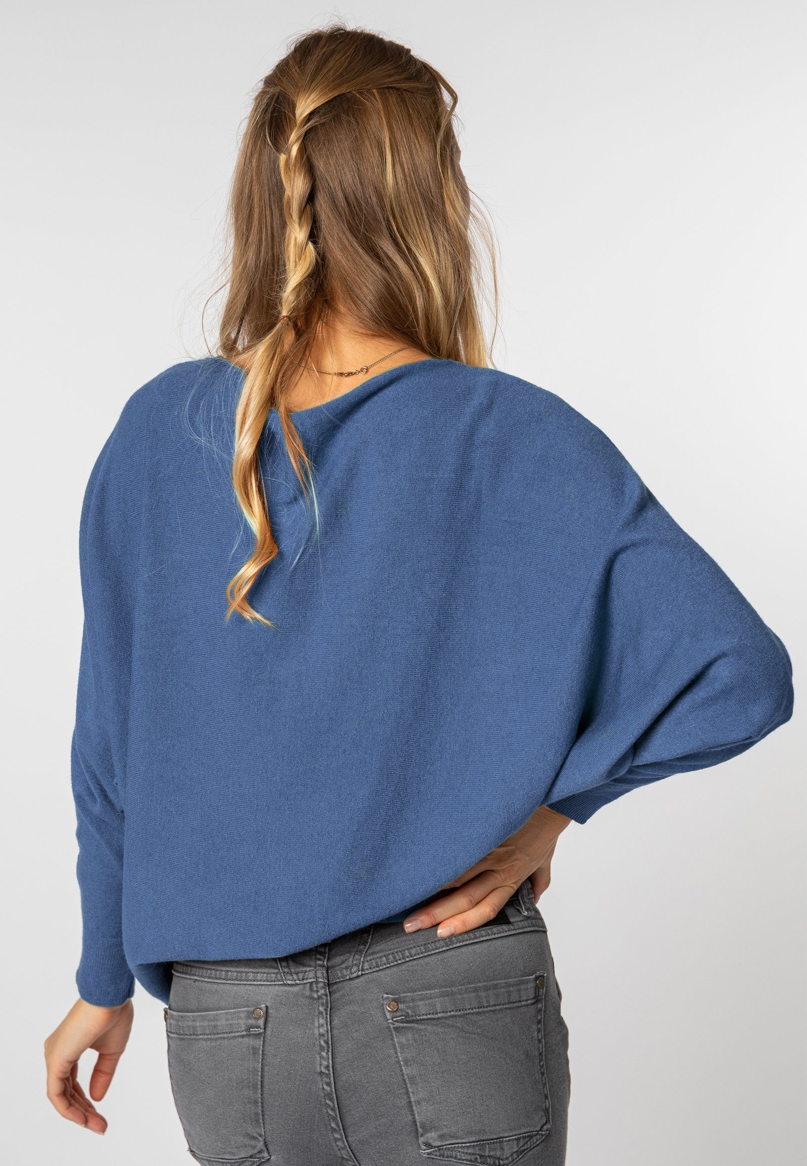 SUBLEVEL Strickpullover Strickpullover mit Fledermausärmeln günstig online kaufen