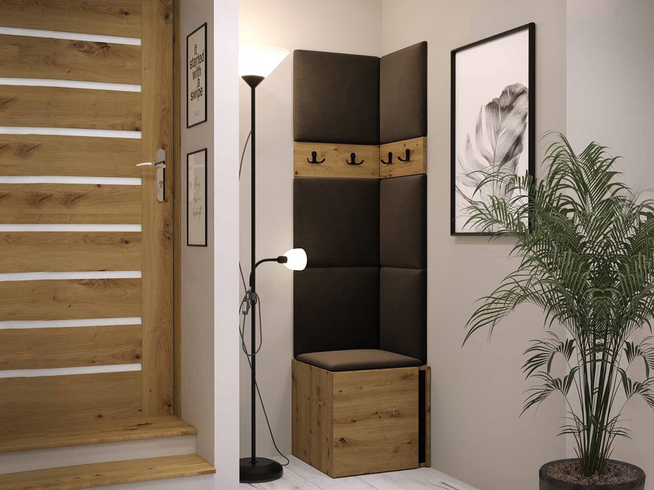 MIRJAN24 Garderoben-Set Orion XXI, (Komplett-Set, Schuhschrank, günstig online kaufen