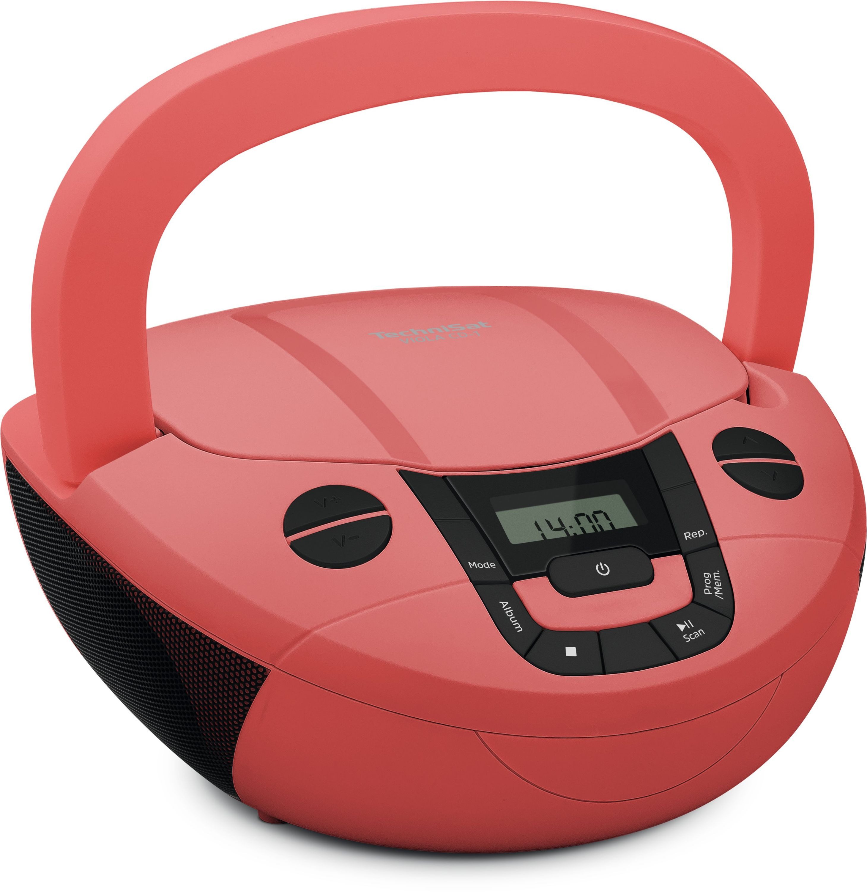 TechniSat VIOLA CD-1 UKW-Radio (FM-Tuner mit RDS, 2 W, CD-Player, Bluetooth, Tragegriff, Netz- und Batteriebetrieb) – Bild 5 von 5