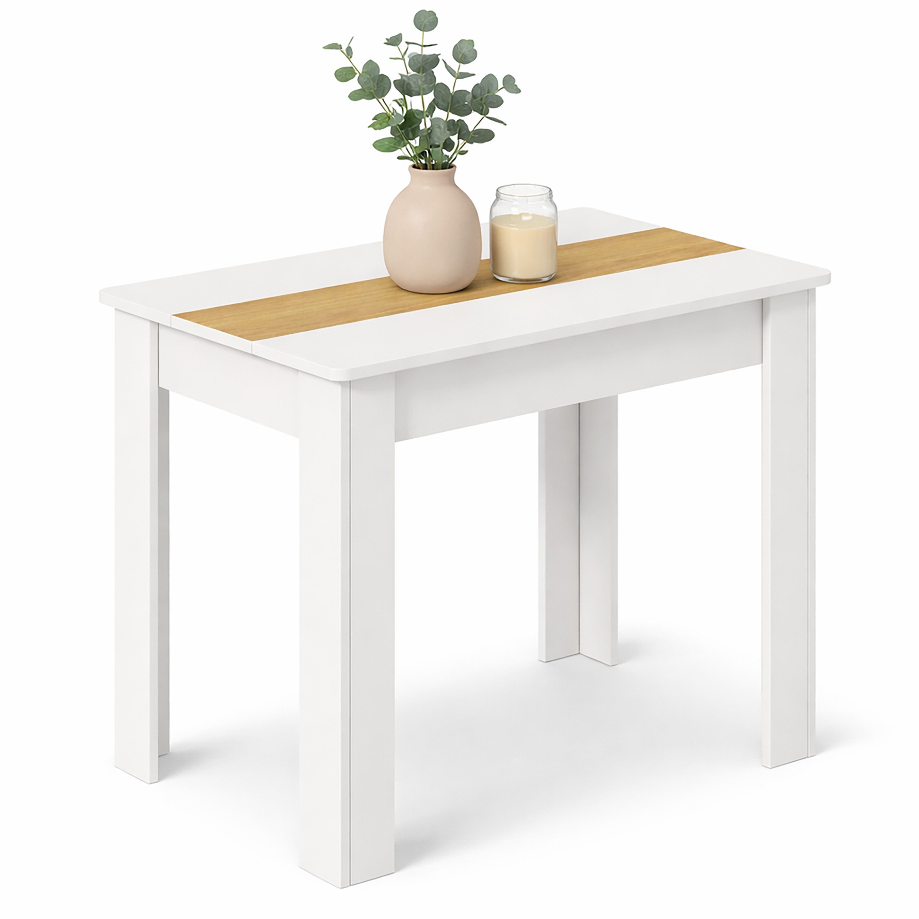 VCM Esstisch Disalo Küchentisch B. 80 x T. 50 x H. 75 cm, Essecke mit 4 Sitzplätzen