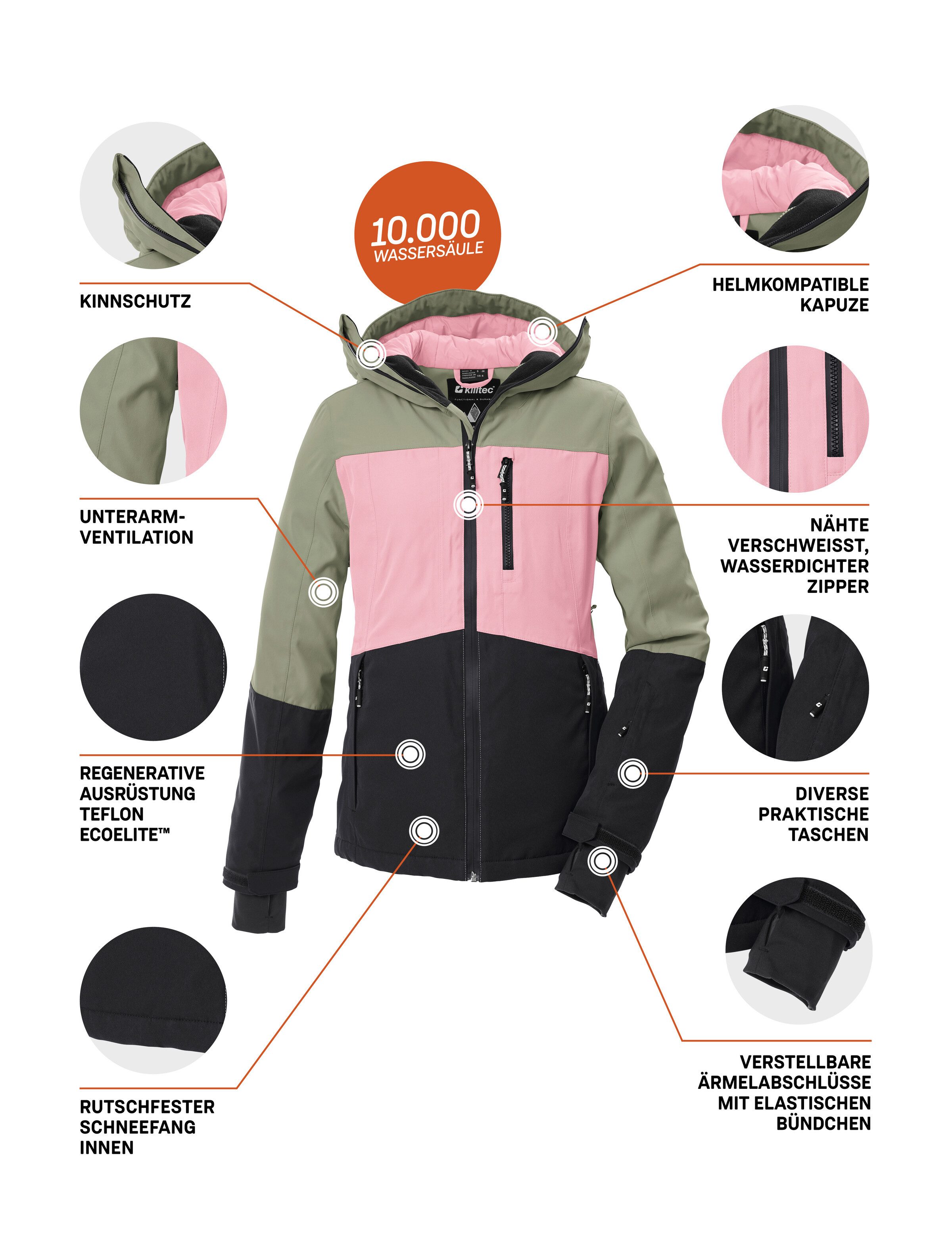 Skijacke KSW 277 WMN SKI JCKT