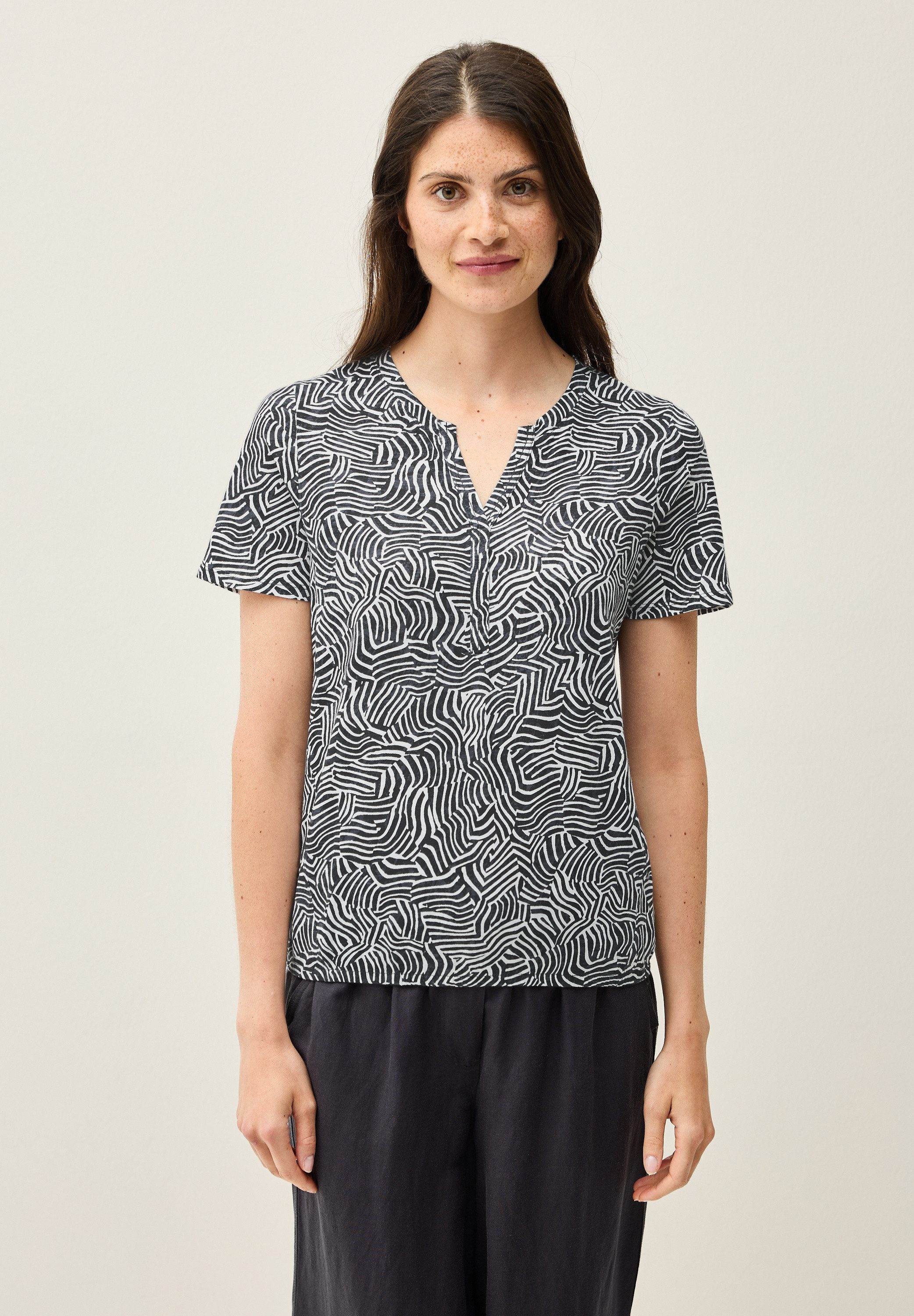 Cecil T-Shirt, aus reiner Baumwolle günstig online kaufen