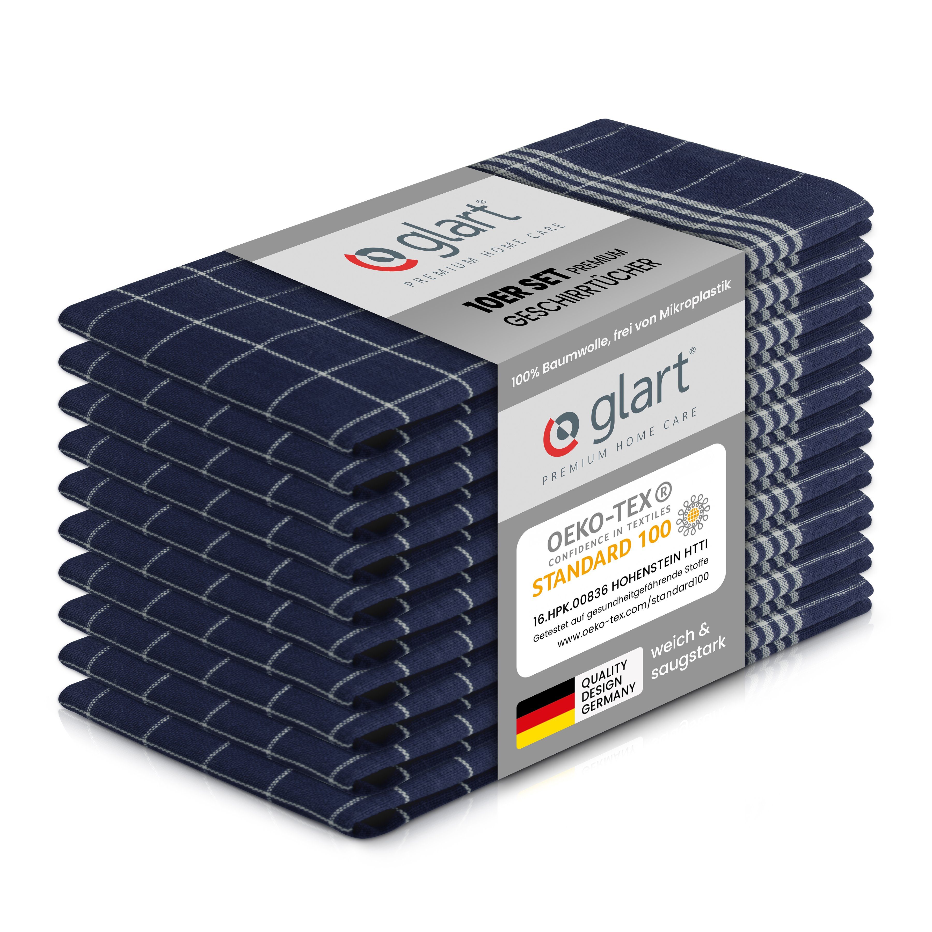 Glart Geschirrtuch 48BI2 10 St. Geschirrtücher günstig online kaufen