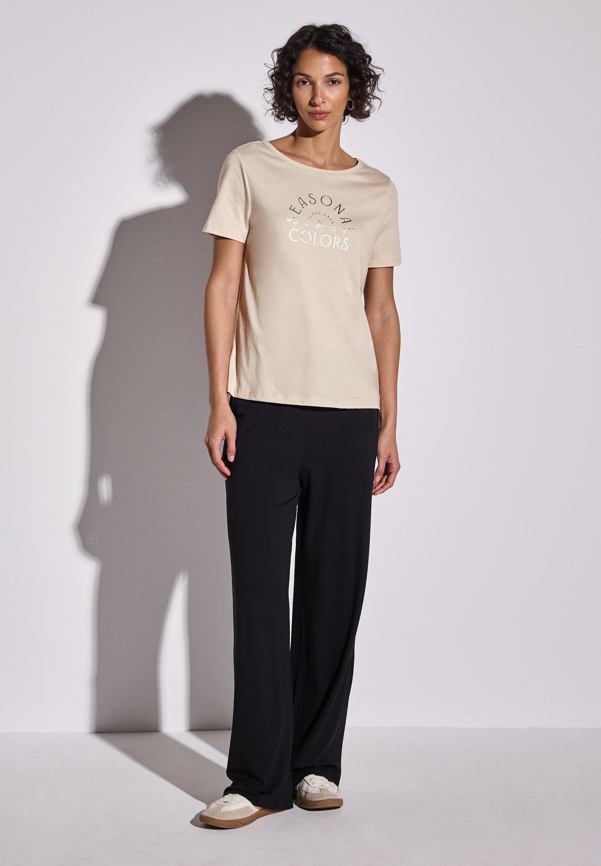 STREET ONE Print-Shirt mit Rundhalsausschnitt