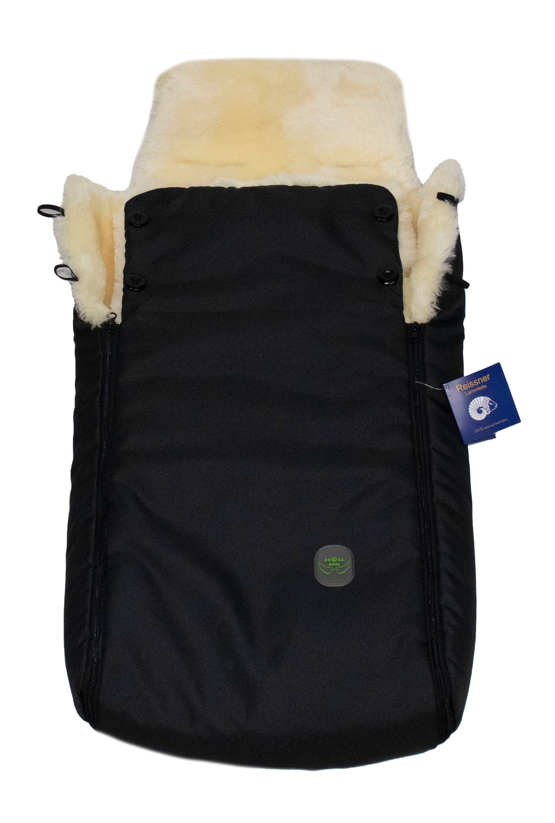 Reissner Lammfelle Fußsack Lammfell Babyfußsack KESSY für Kinderwagen und Buggy