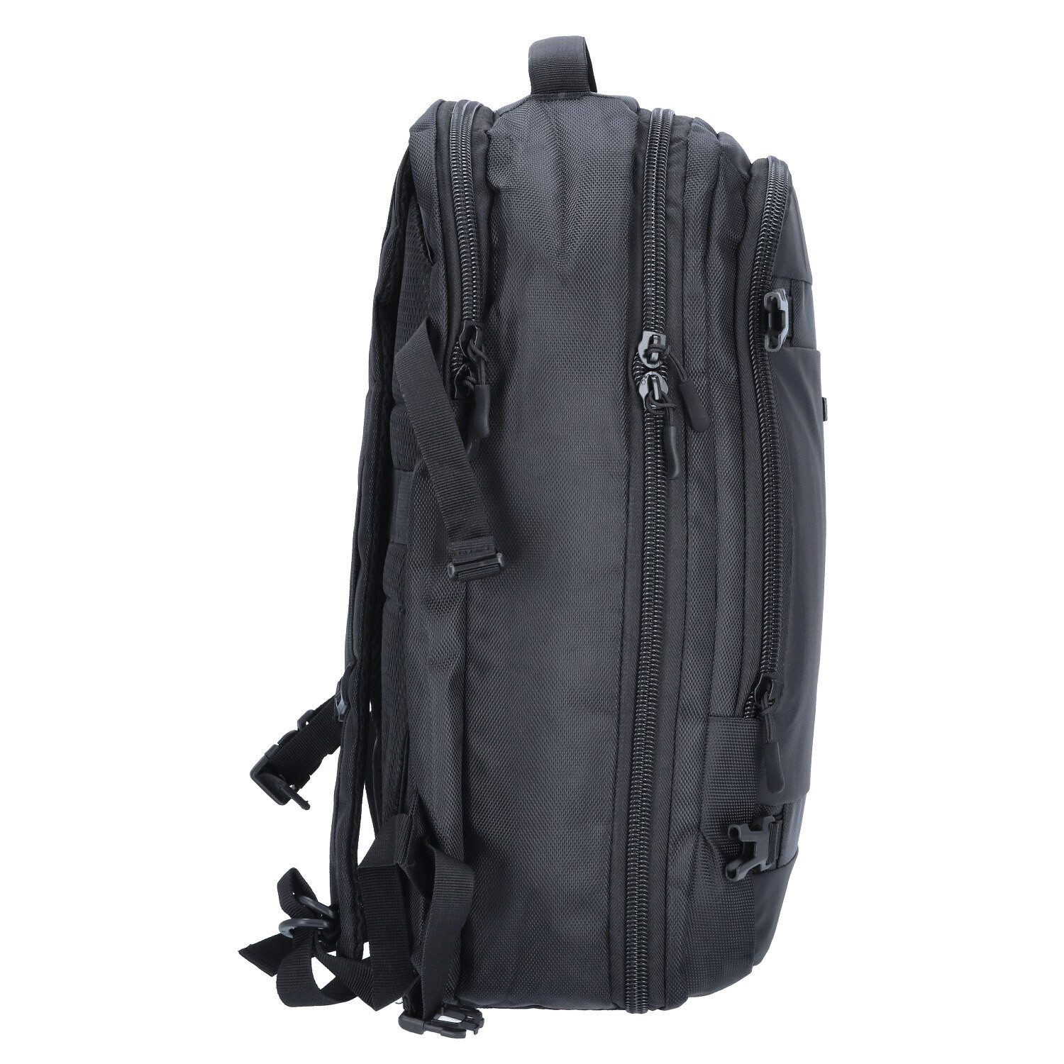 TheTrueC Freizeitrucksack TheTrueC Rucksack Business Line - Milan Black (1-tlg)