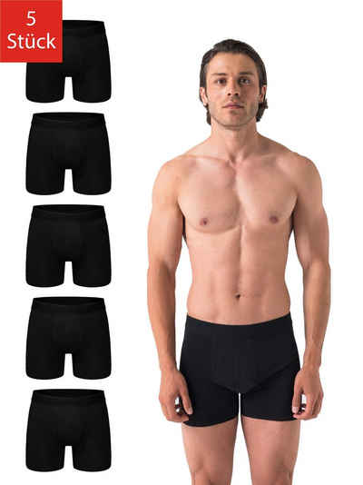 Barrio 13 Boxershorts Herren Retroshorts Unterhosen aus Baumwolle (Packung, Set, Spar-Pack, 5-St., 5er-Pack) mit Komfortbund, ohne Logo