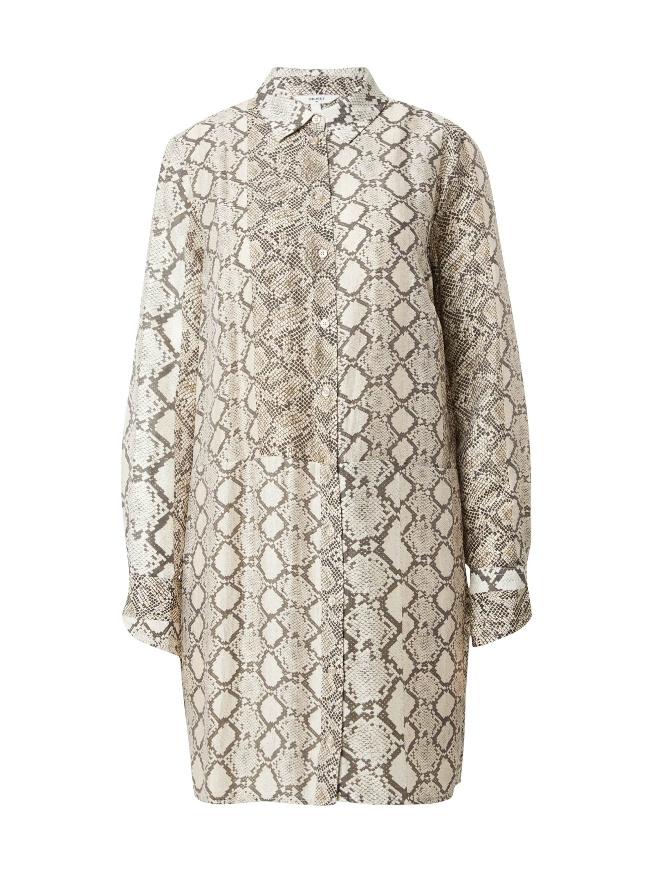 Object Blusenkleid SIMONE (1-tlg) Falten